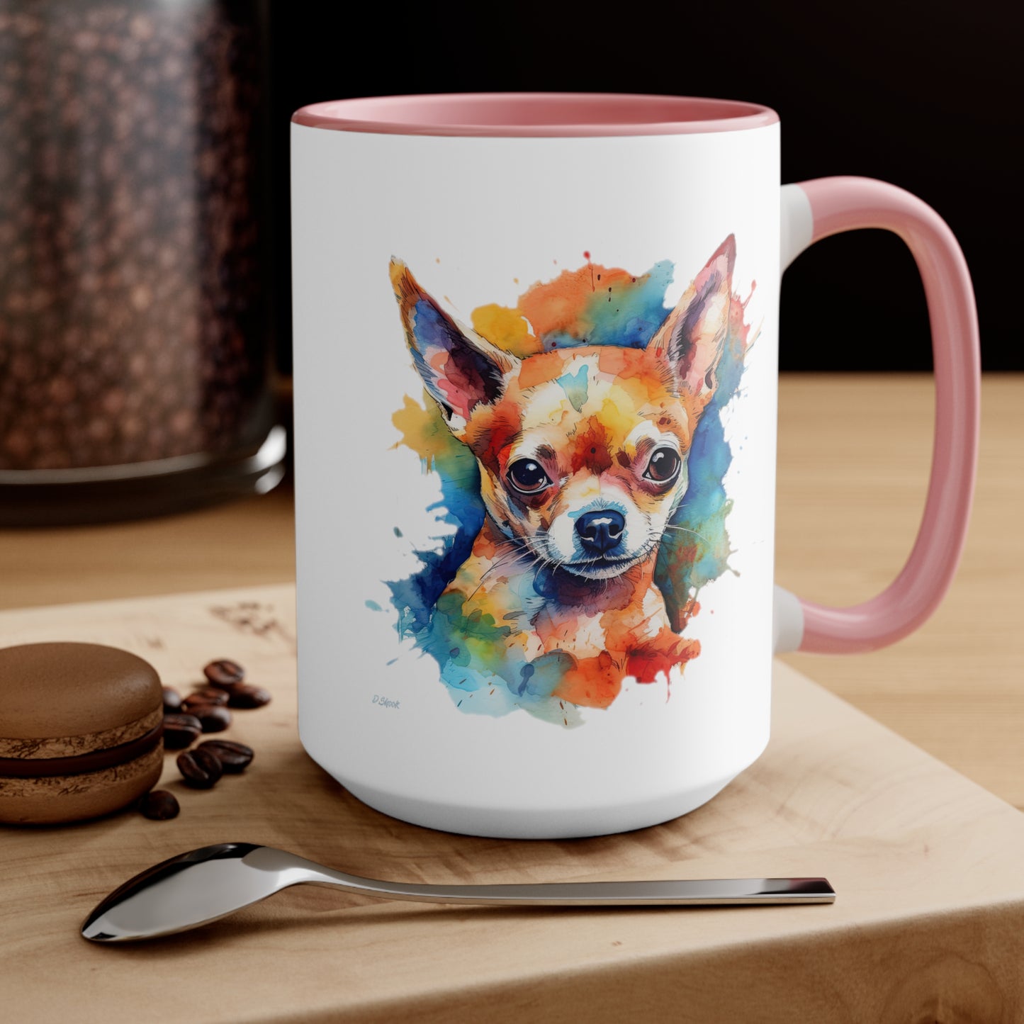 Chihuahua 6 Accent Mugs