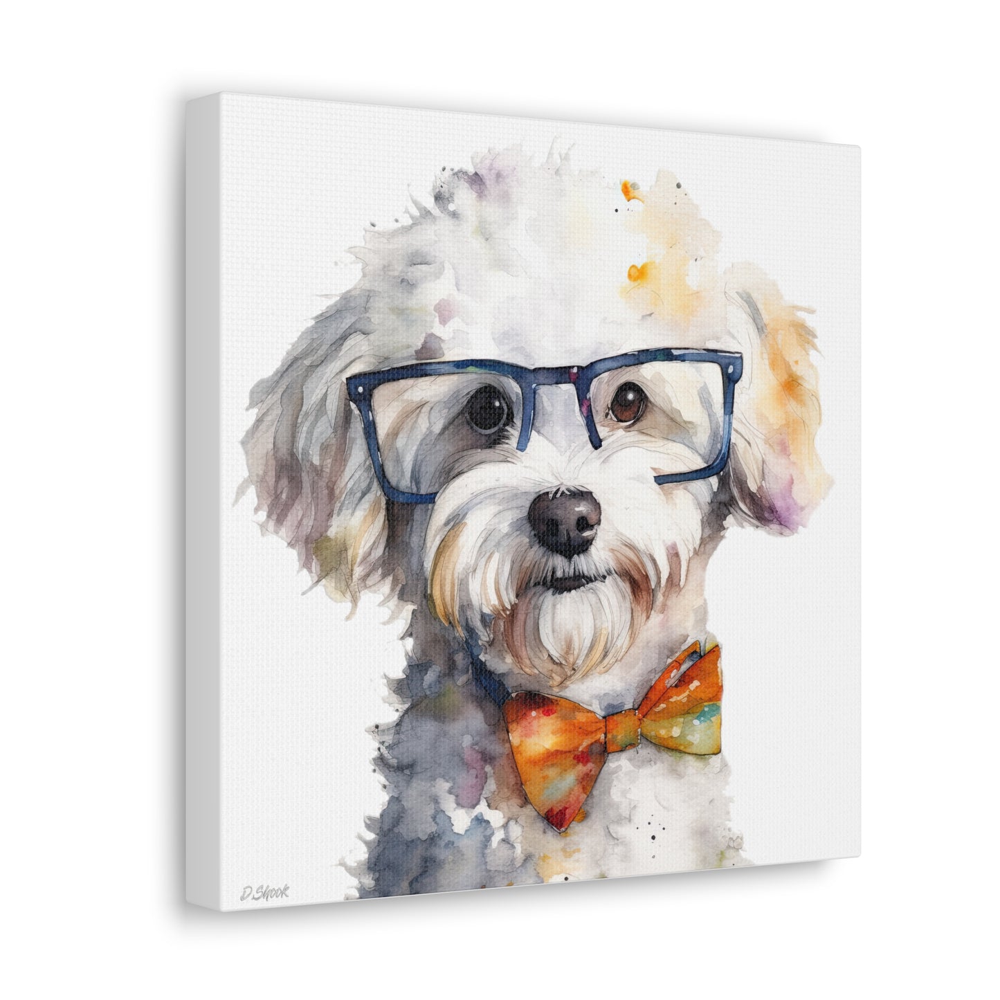 Bichon Frise 4 Canvas Gallery Wraps
