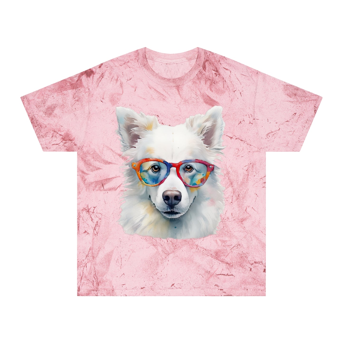 American Eskimo Dog 5 Unisex Color Blast T-Shirt