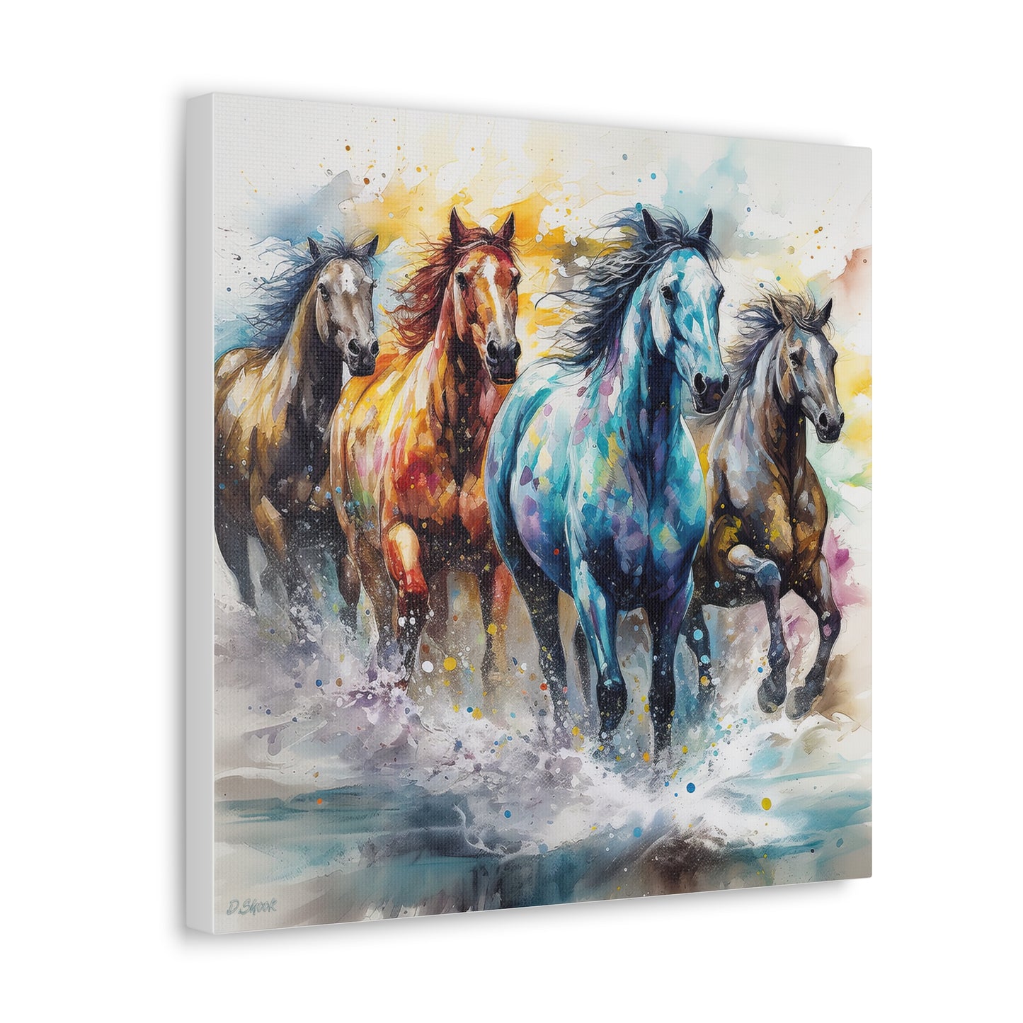 Horse Rescue 15 Canvas Gallery Wraps