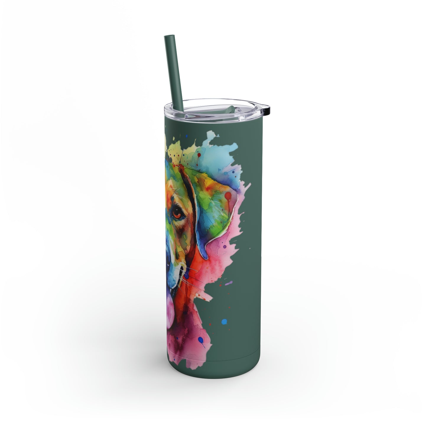 Labrador Retriever 3 Maars Maker Skinny Matte Tumbler, 20oz