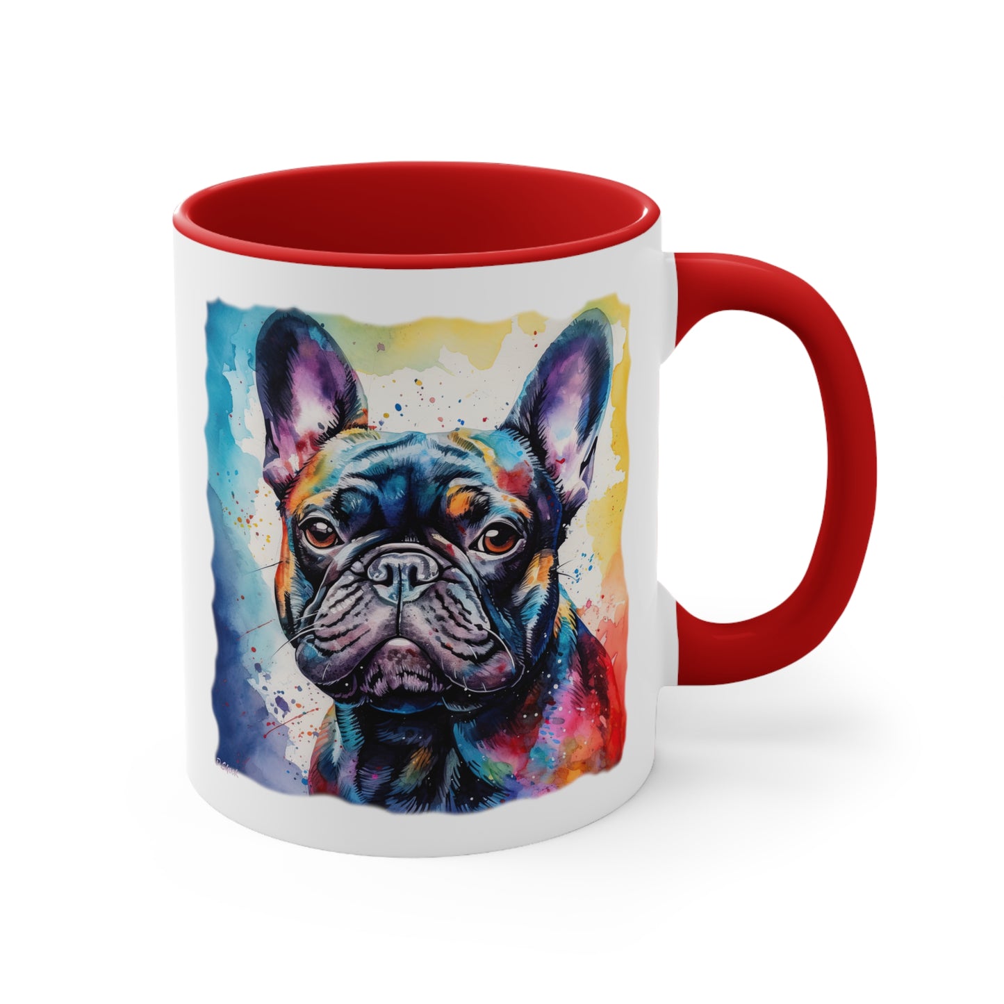 French Bulldog 2 Accent Mugs