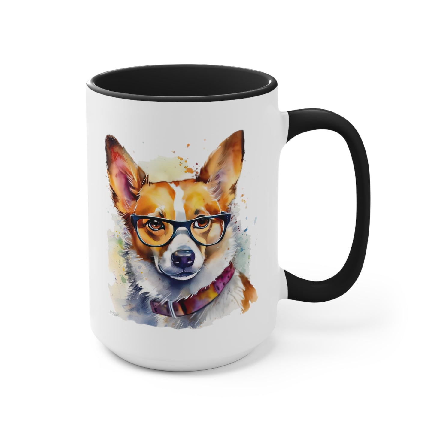Pembroke Welsh Corgi 4 Accent Mugs