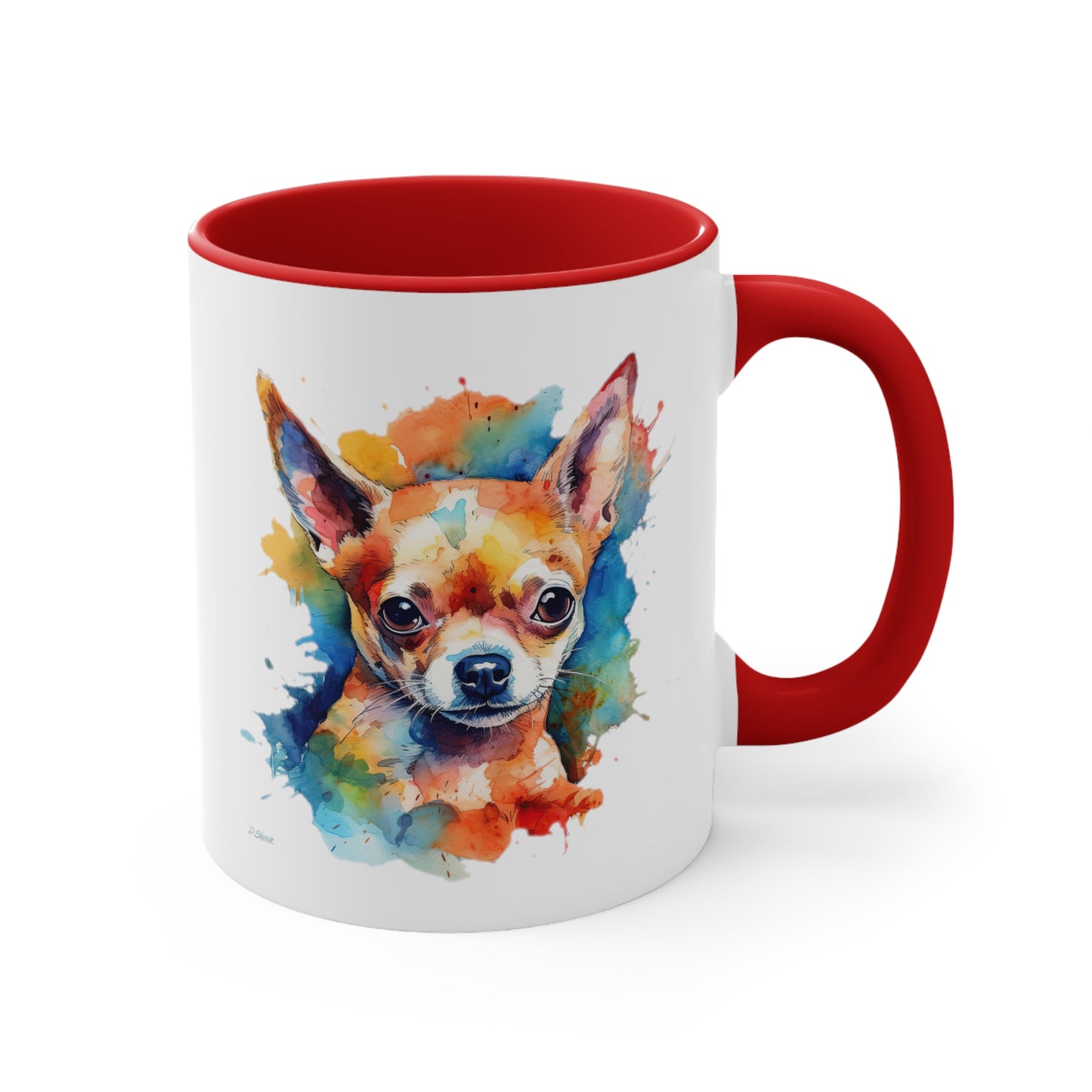 Chihuahua 6 Accent Mugs