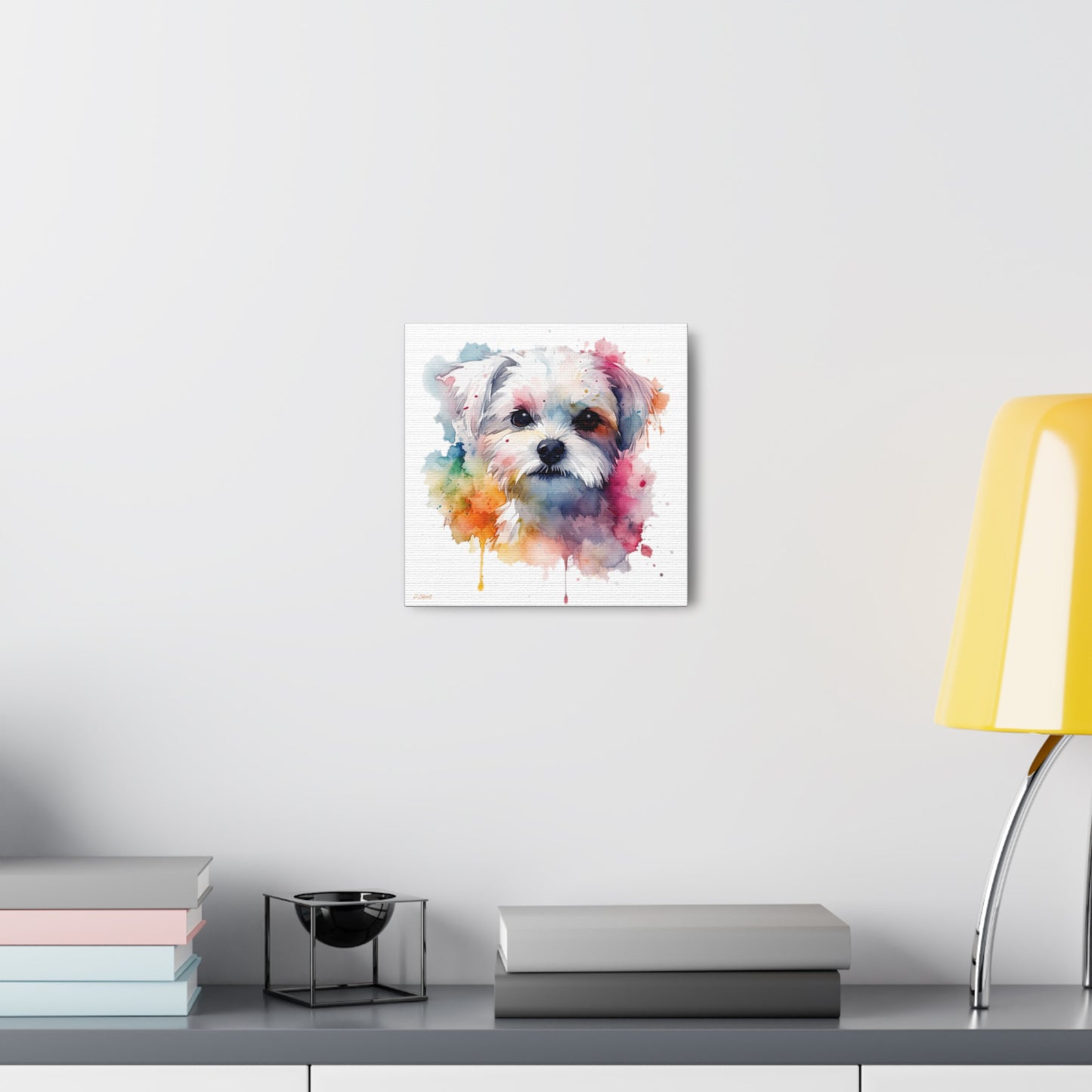 Maltese Dog 1 Canvas Gallery Wraps