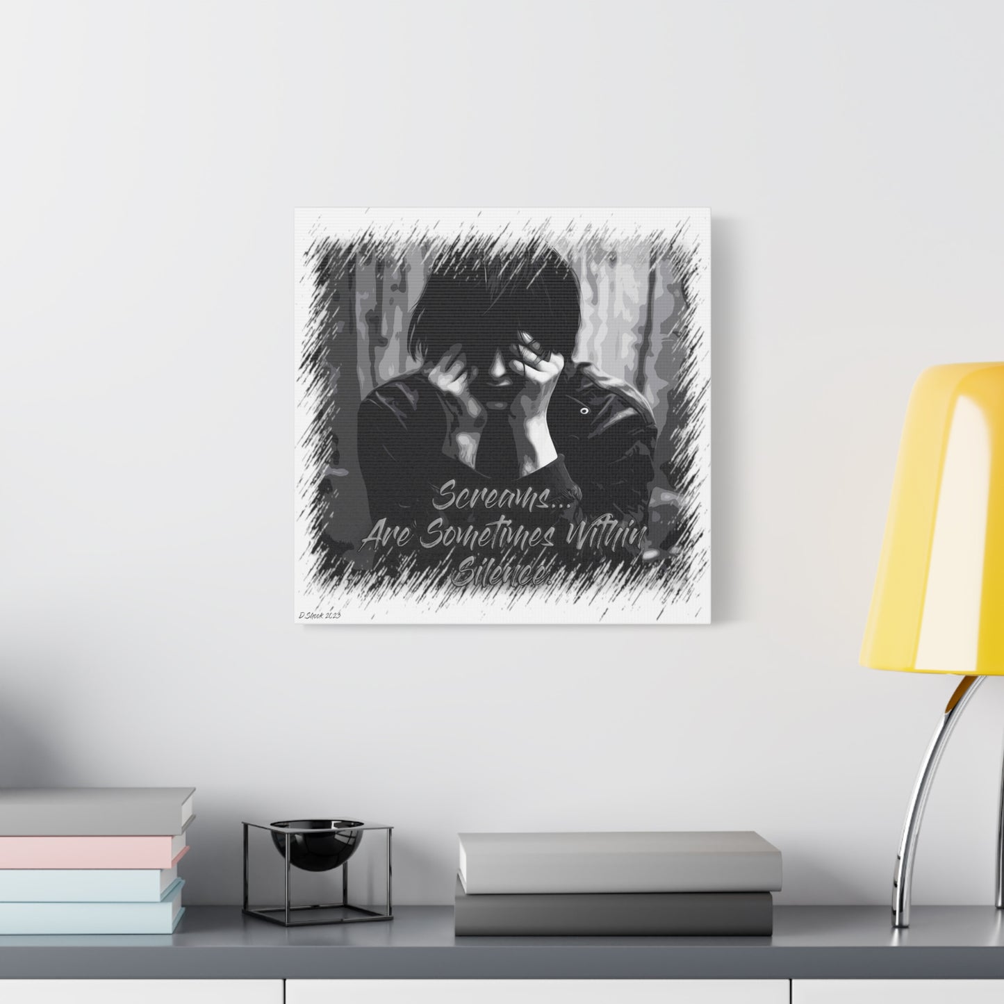 Screams: Matte Canvas, Stretched, 1.25"