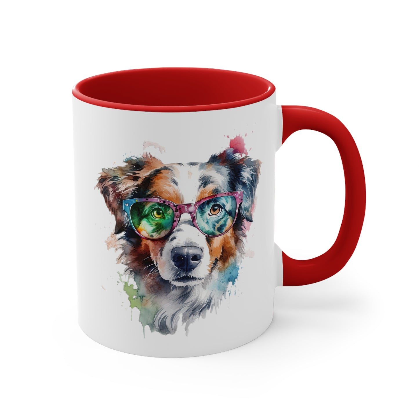 Australian Shepherd 5 Accent Mugs