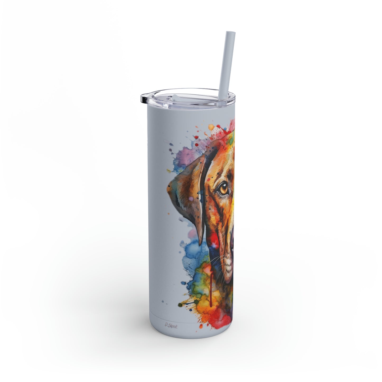 Labrador Retriever 2 Maars Maker Skinny Matte Tumbler, 20oz