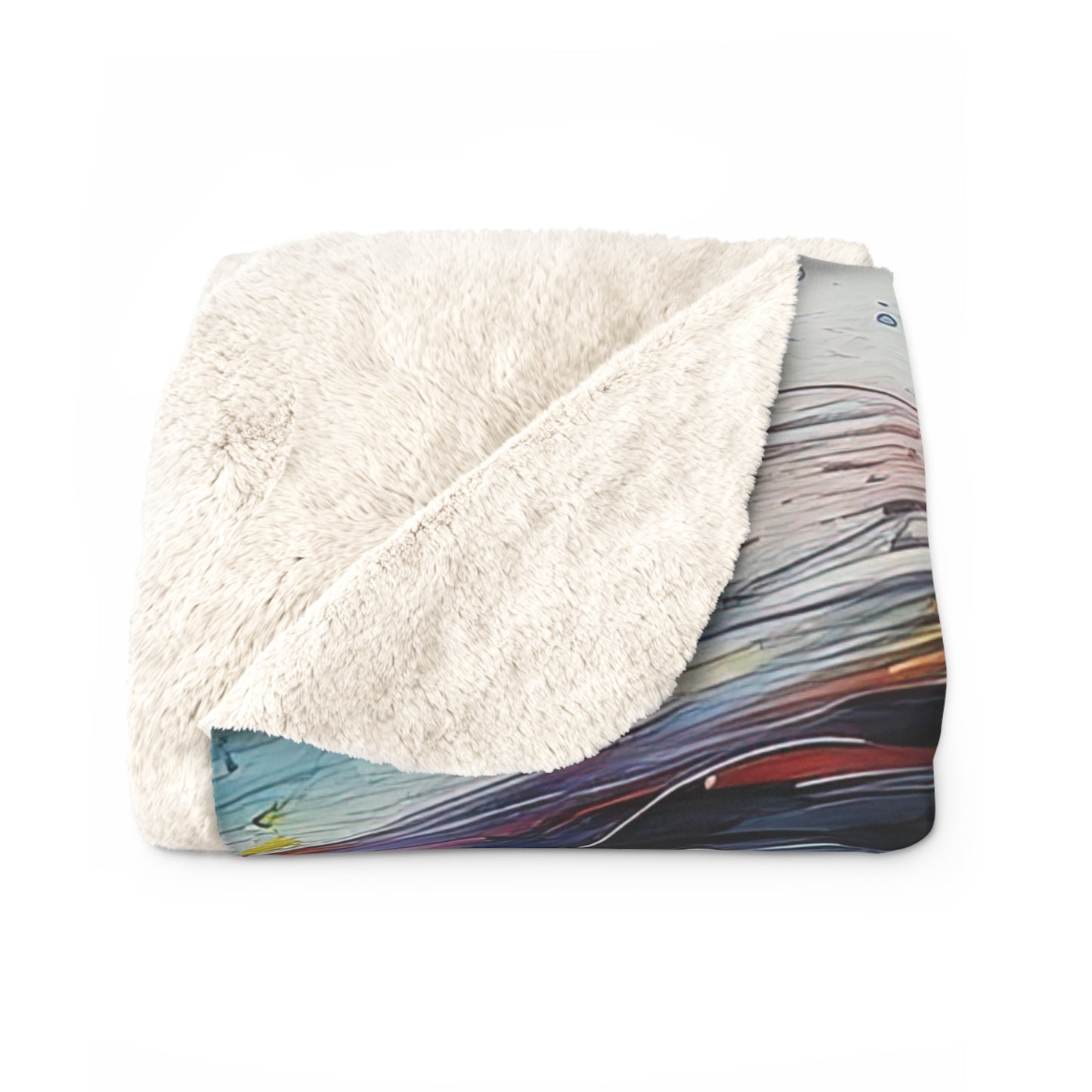 Horse Rescue 5B Sherpa Fleece Blanket