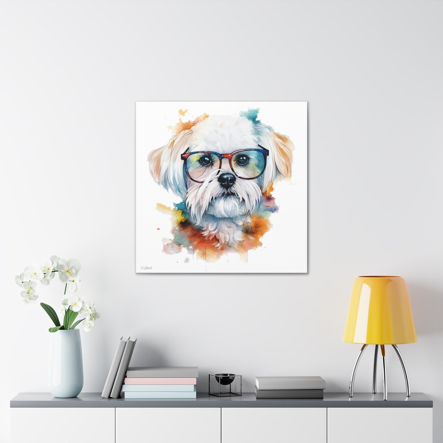 Maltese Dog 5 Canvas Gallery Wraps
