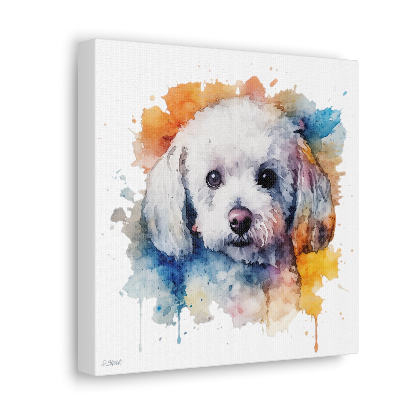 Bichon Frise 3 Canvas Gallery Wraps