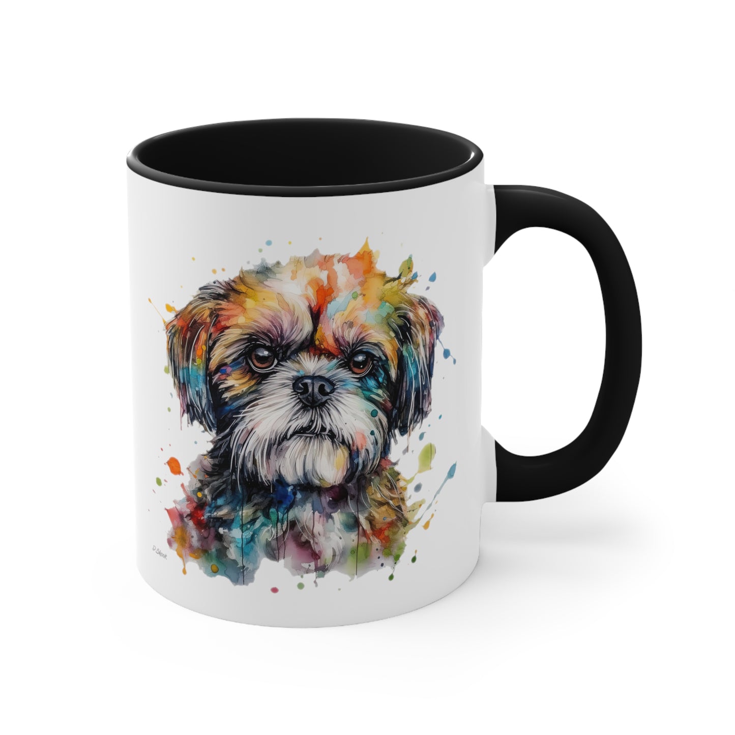Shih Tzu 2 Accent Mugs