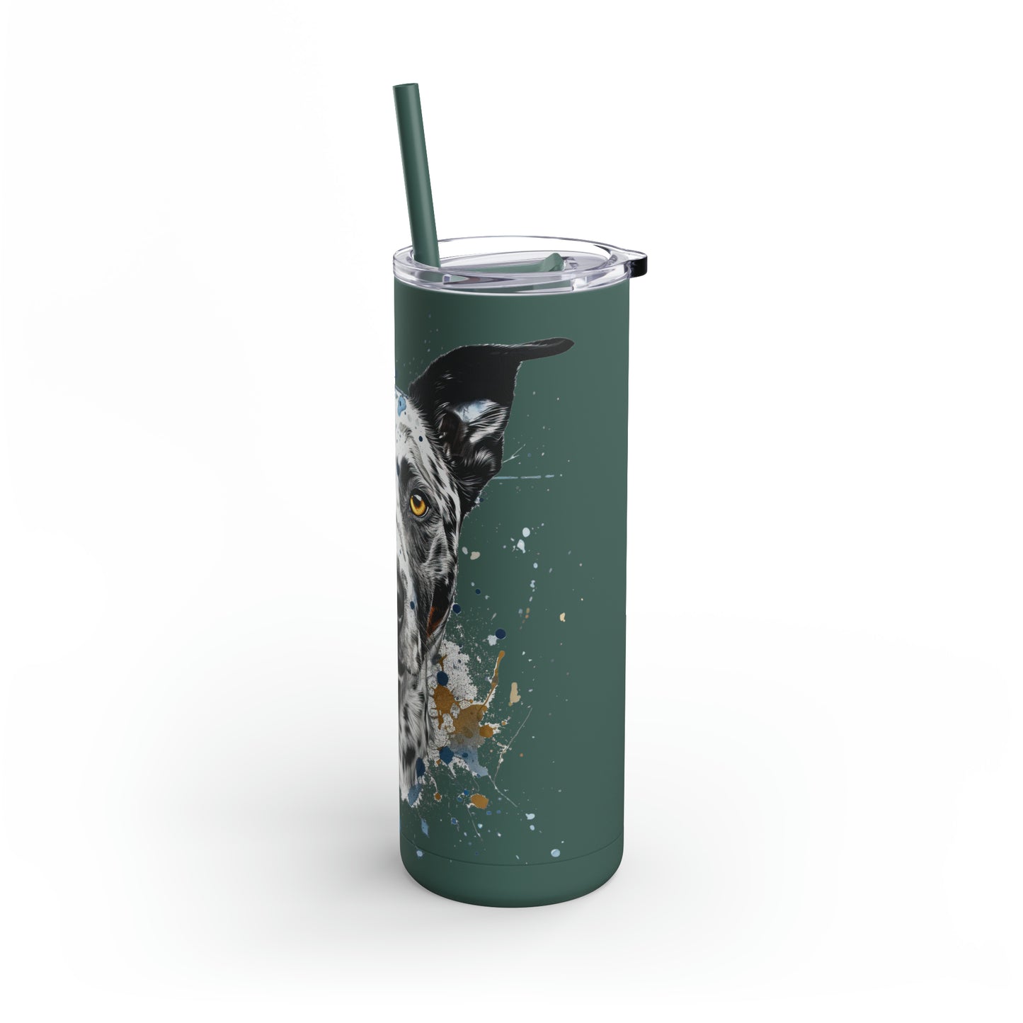 Blue Heeler 4 Maars Maker Skinny Matte Tumbler, 20oz