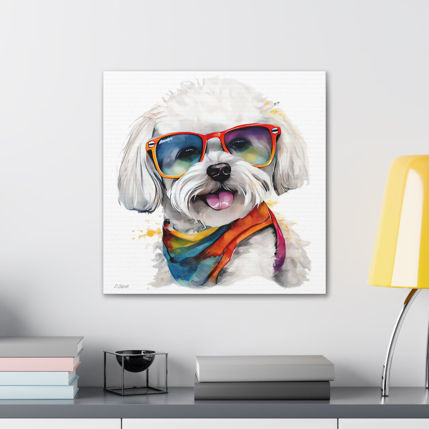 Bichon Frise 5 Canvas Gallery Wraps