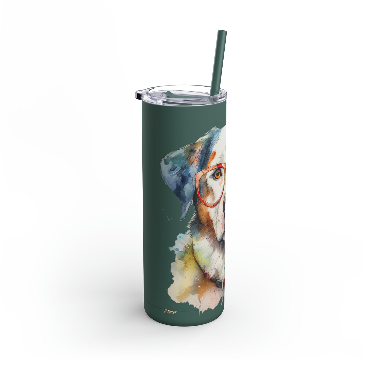 Greater Swiss Mountain Dog 4 Maars Maker Skinny Matte Tumbler, 20oz