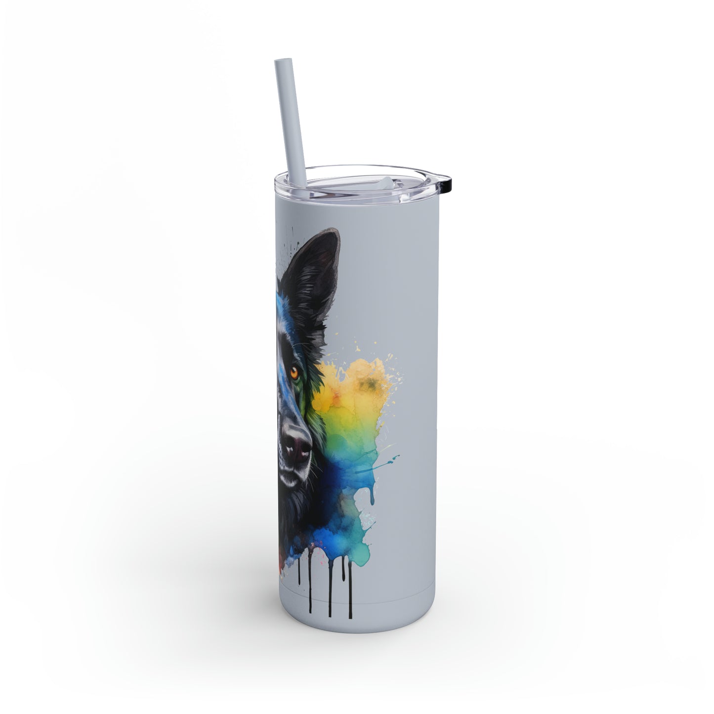 German Sheppard 22 Maars Maker Skinny Matte Tumbler, 20oz