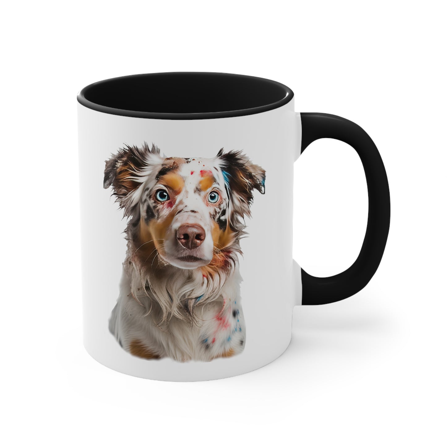 Australian Shepherd 1 Accent Mugs
