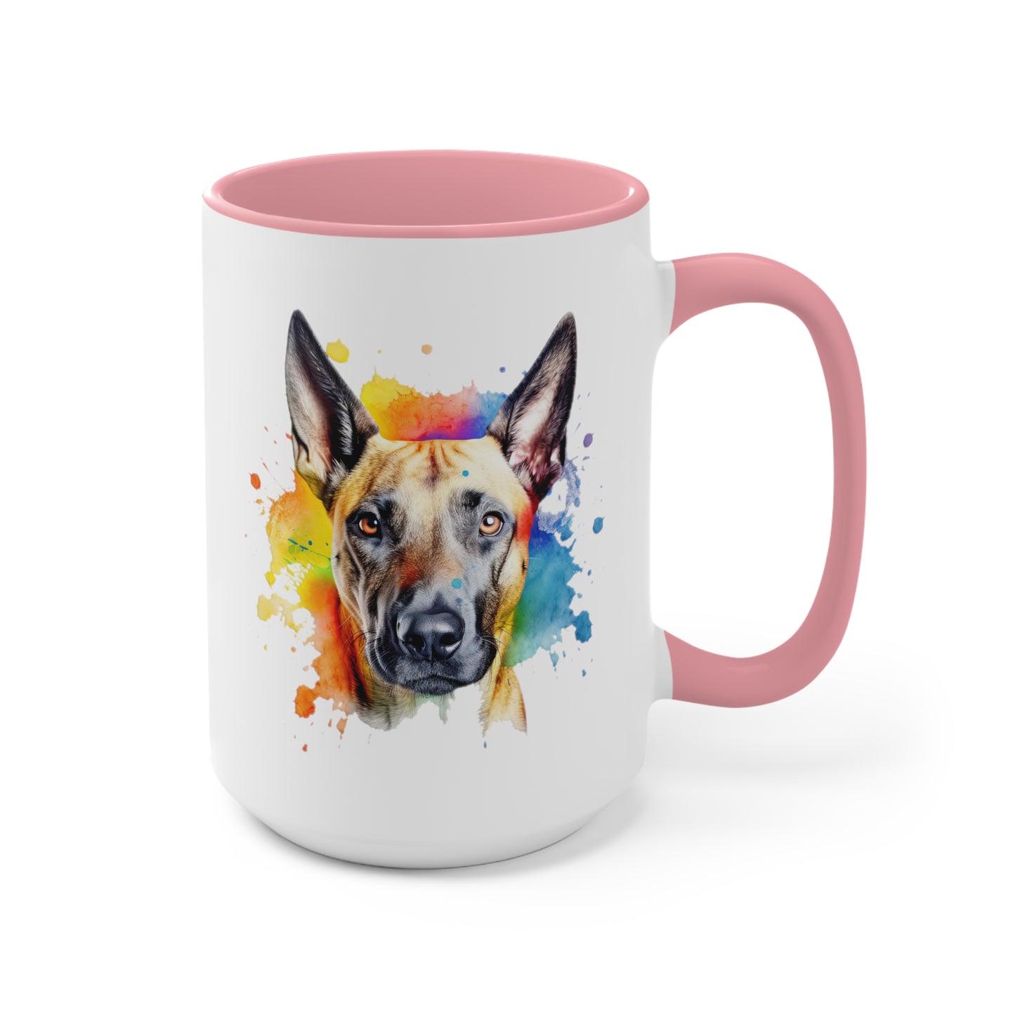Belgium Malinois 3 Accent Mugs