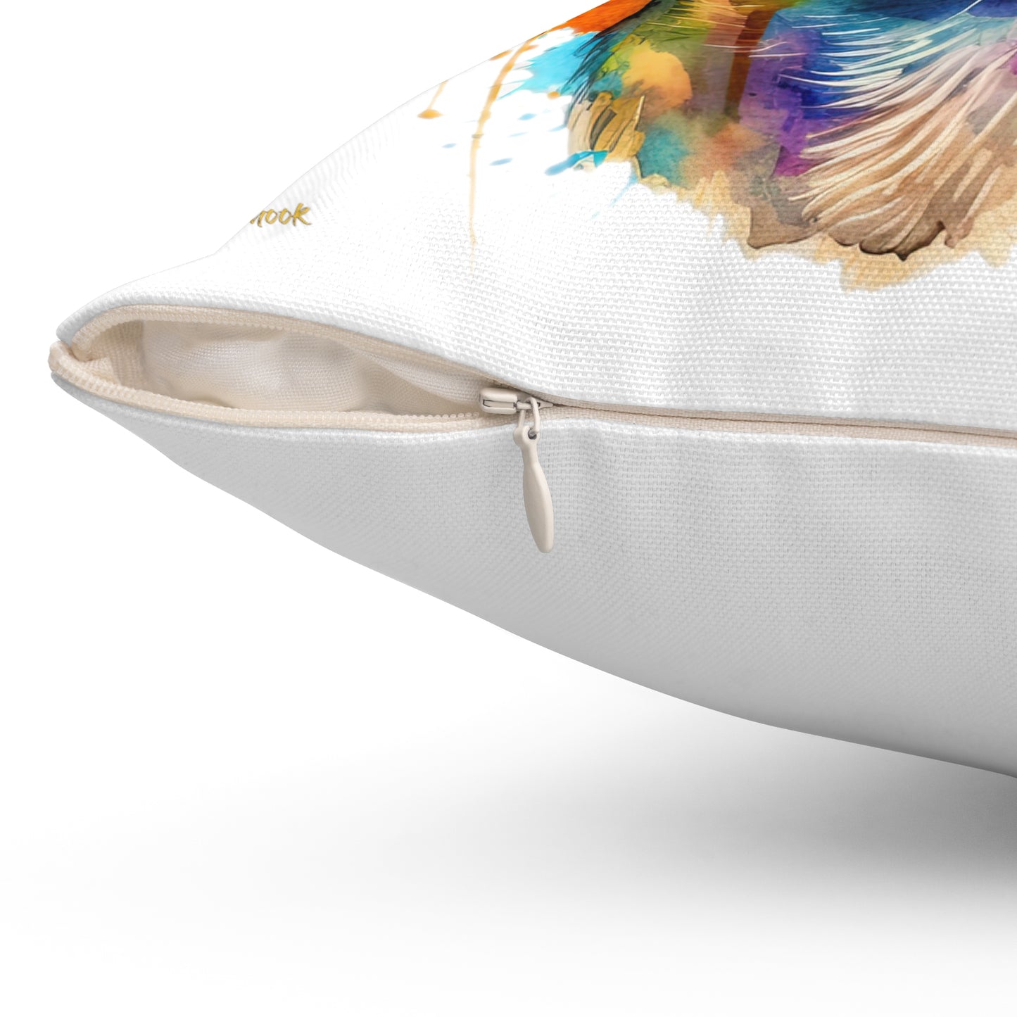 Chihuahua 7 Spun Polyester Square Pillow