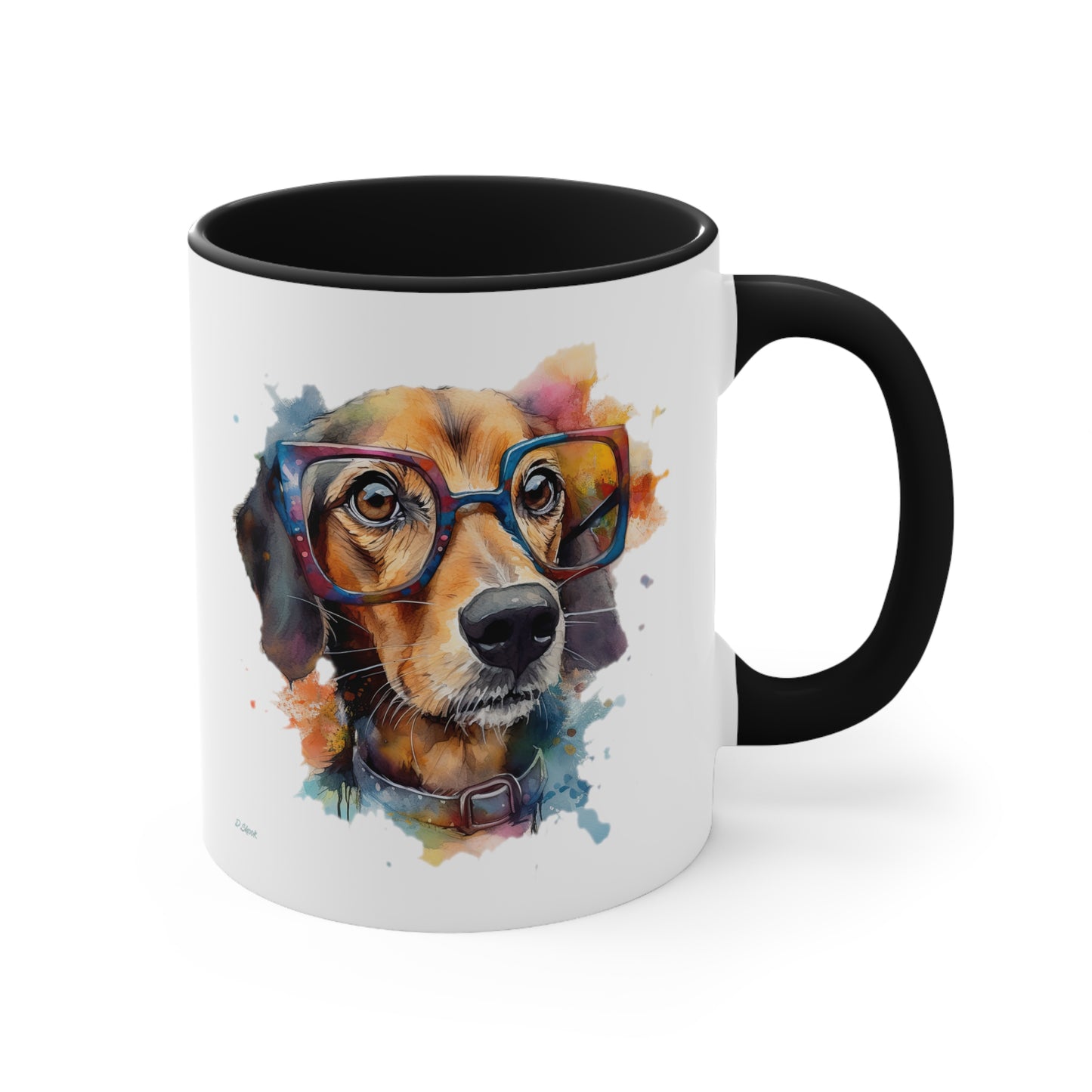Dachshund 7 Accent Mugs