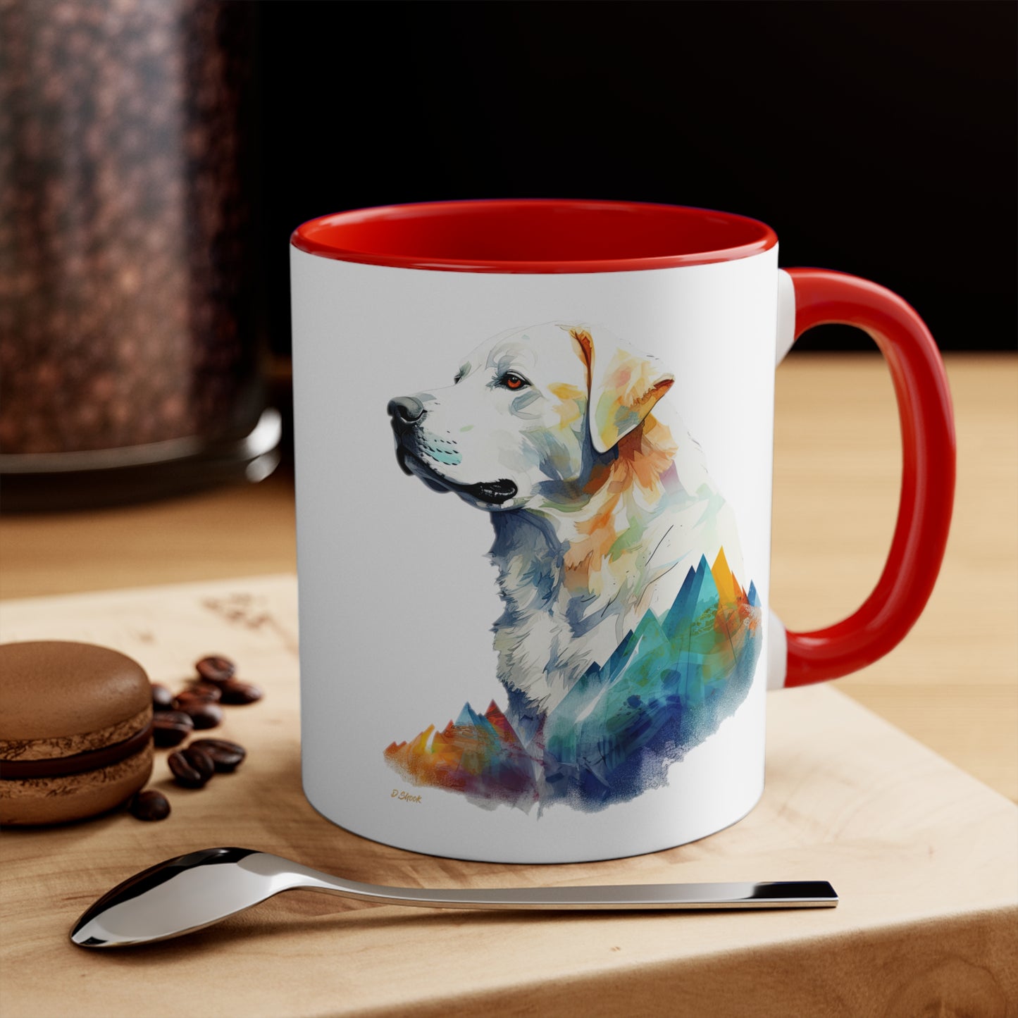 Greater Swiss Mountain Dog 5 Accent Mugs