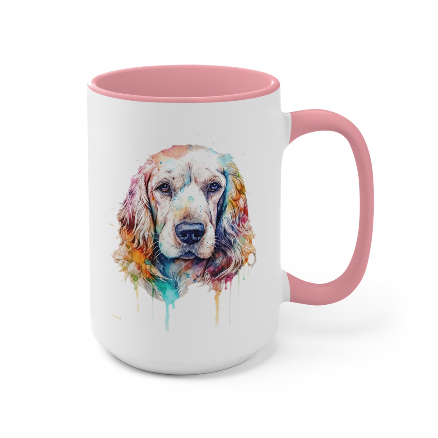 English Cocker Spaniel 1 Accent Mugs