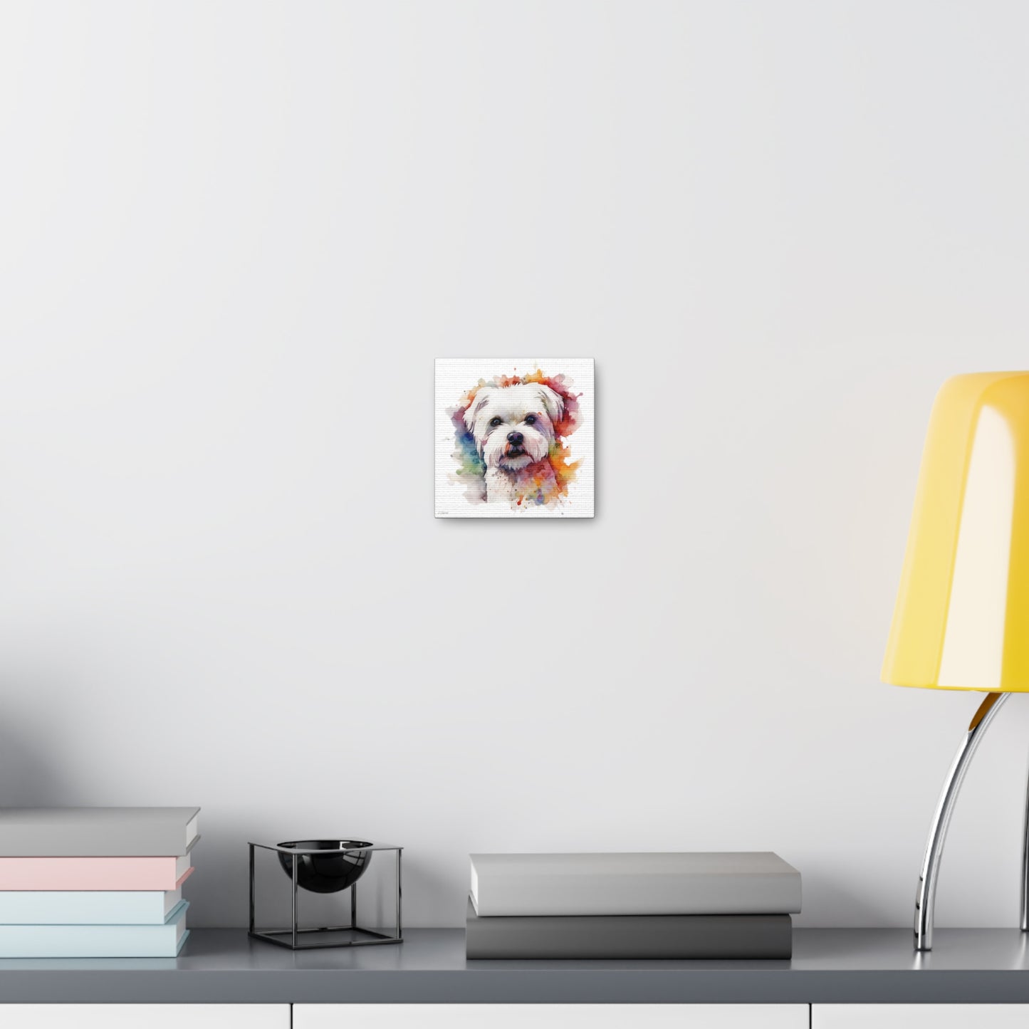 Maltese Dog 2 Canvas Gallery Wraps