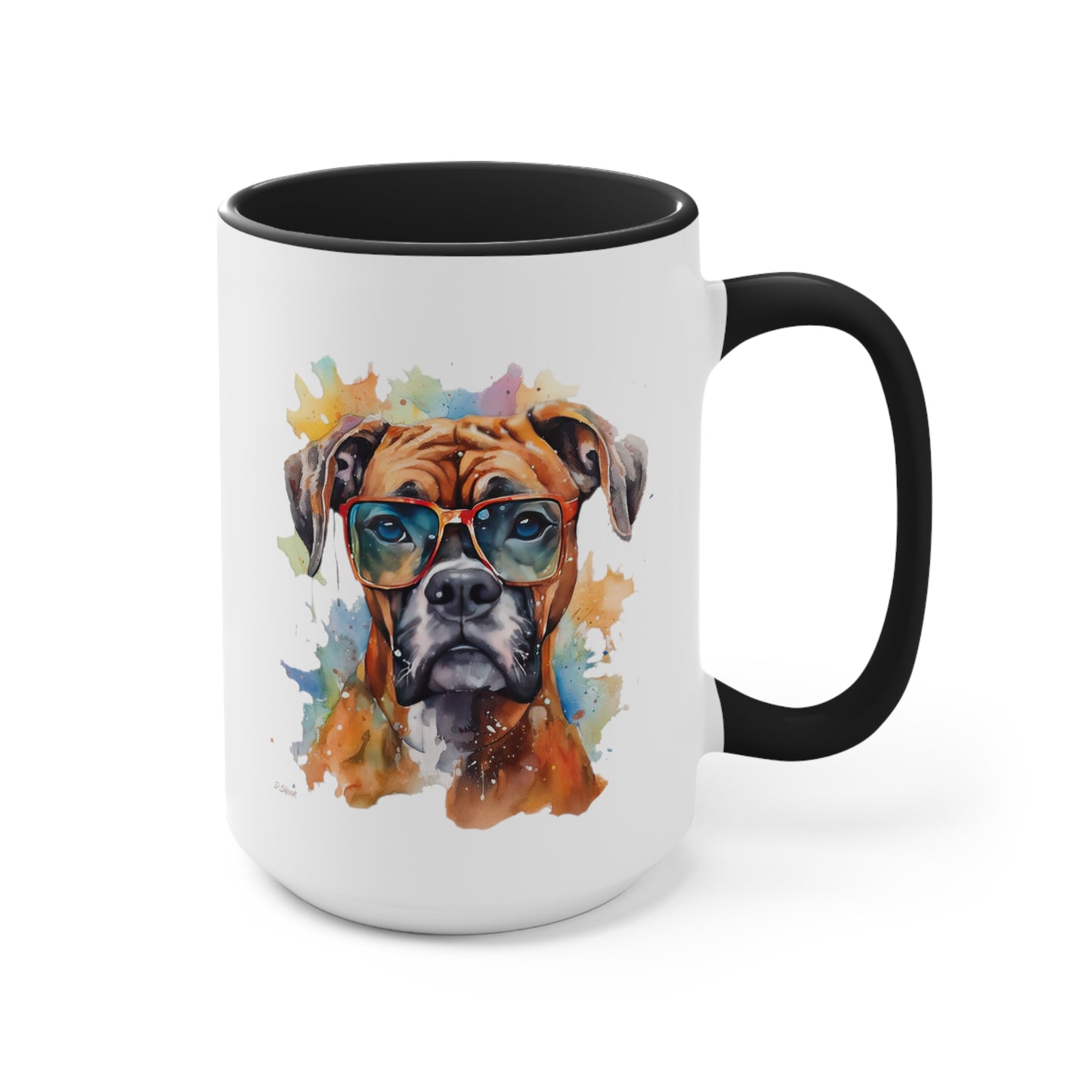 Boxer 4 Accent Mugs