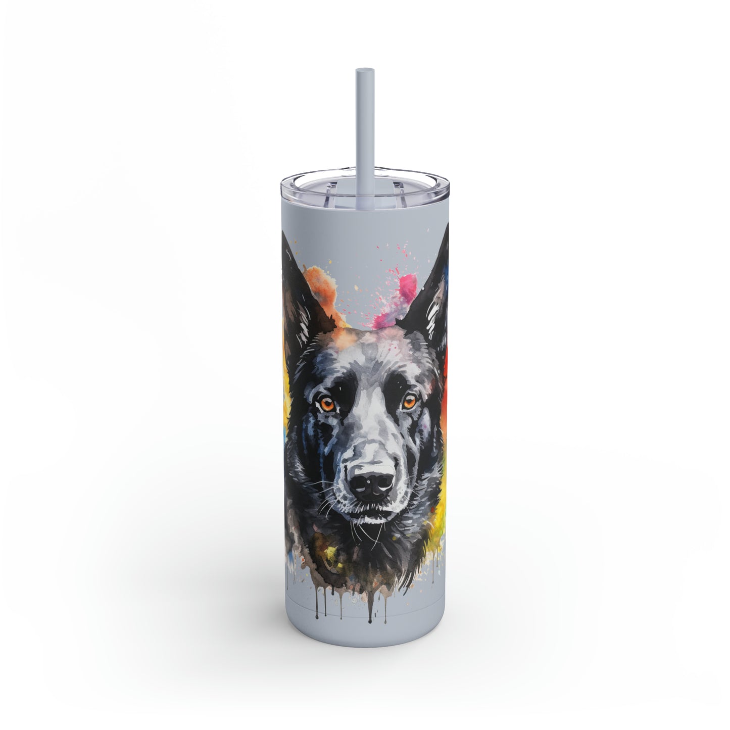 German Sheppard 21 Maars Maker Skinny Matte Tumbler, 20oz
