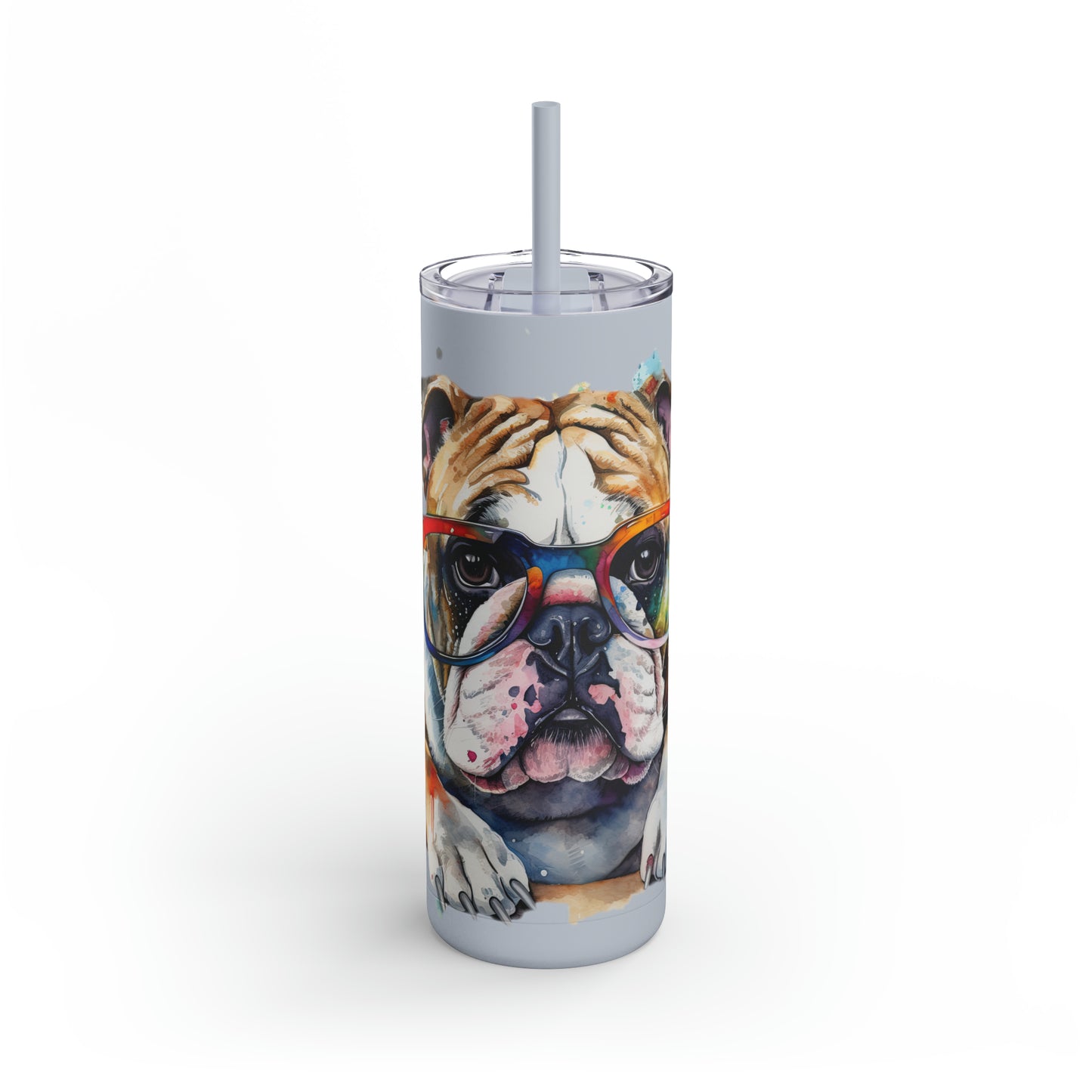 Bulldog 5 Maars Maker Skinny Matte Tumbler, 20oz