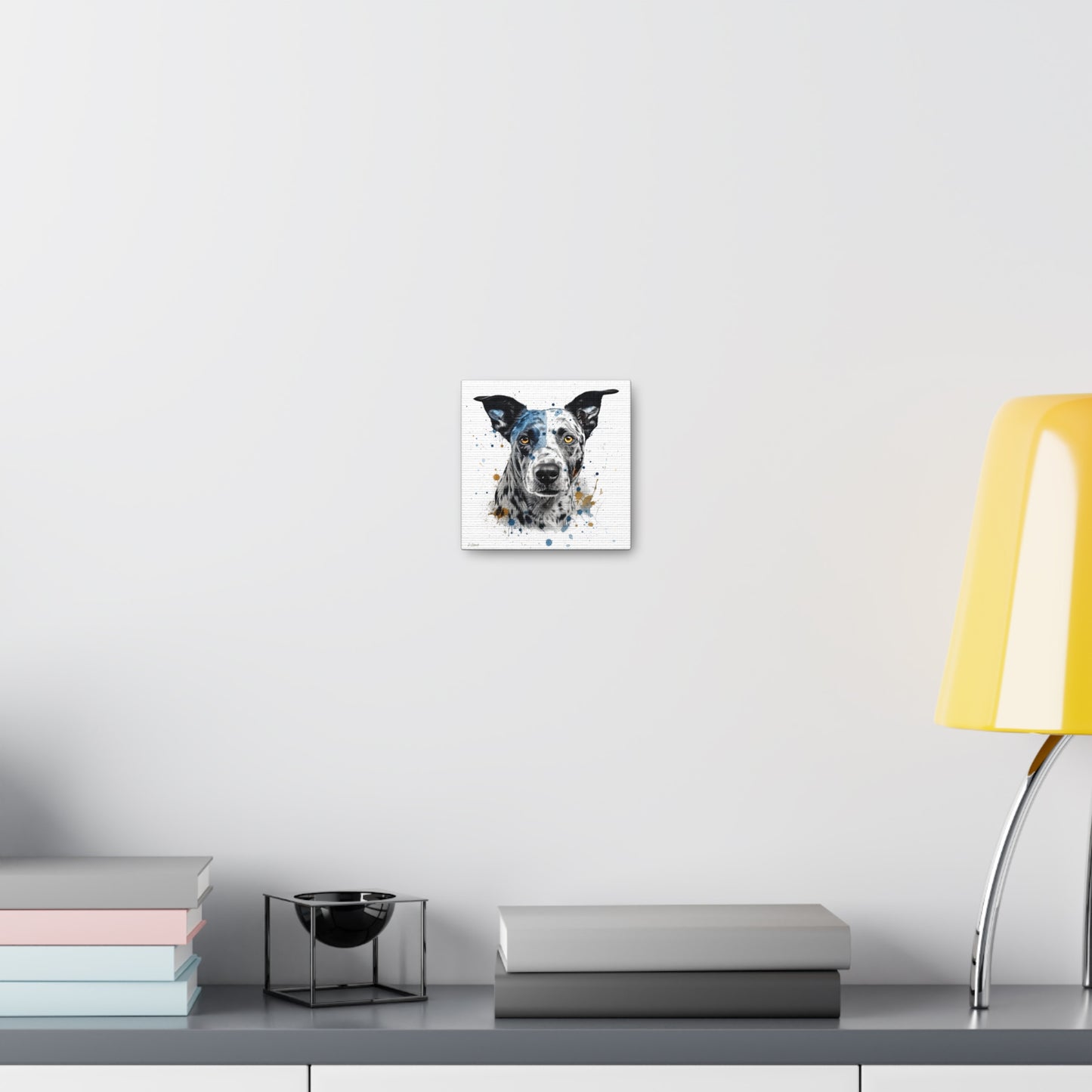 Blue Heeler 4 Canvas Gallery Wraps