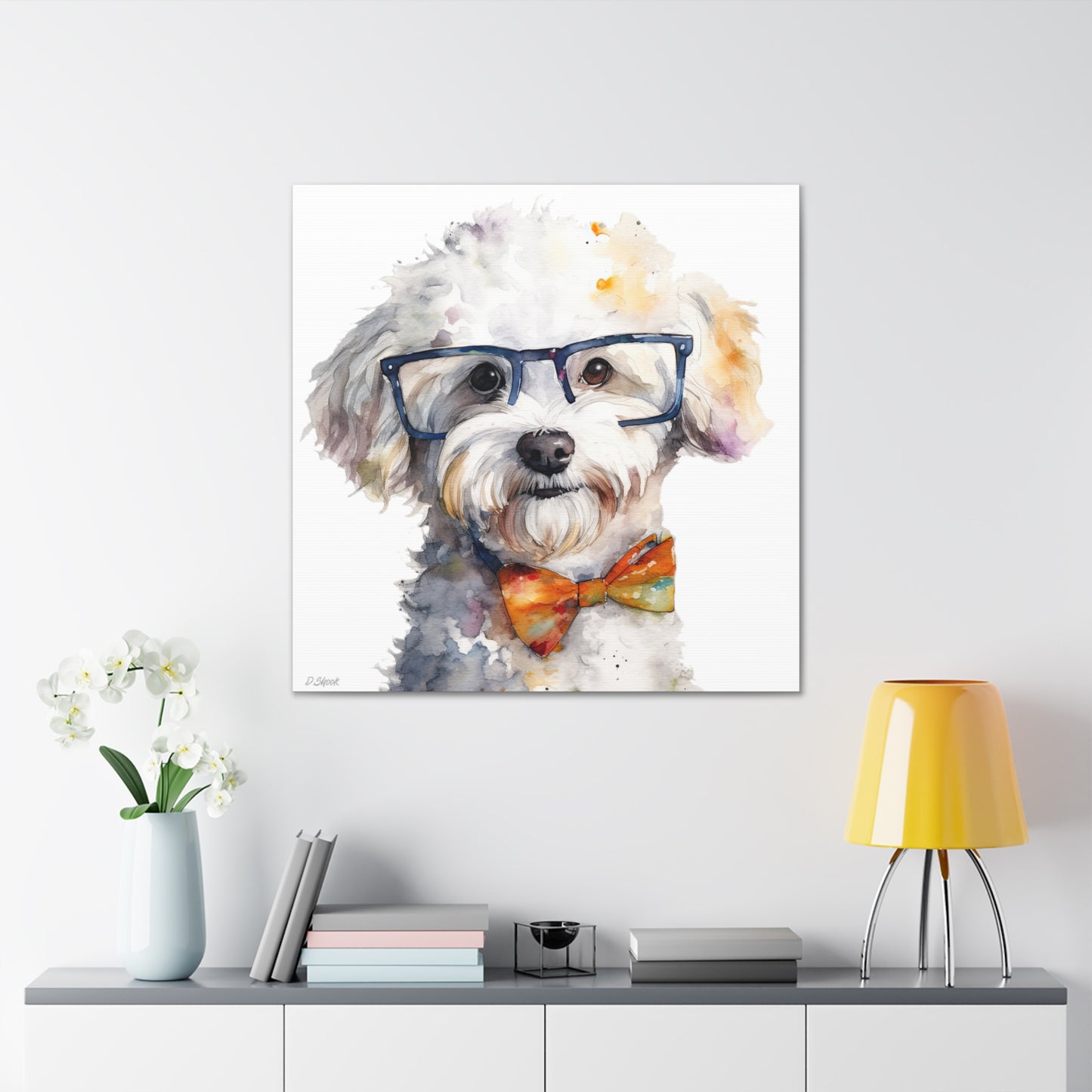 Bichon Frise 4 Canvas Gallery Wraps