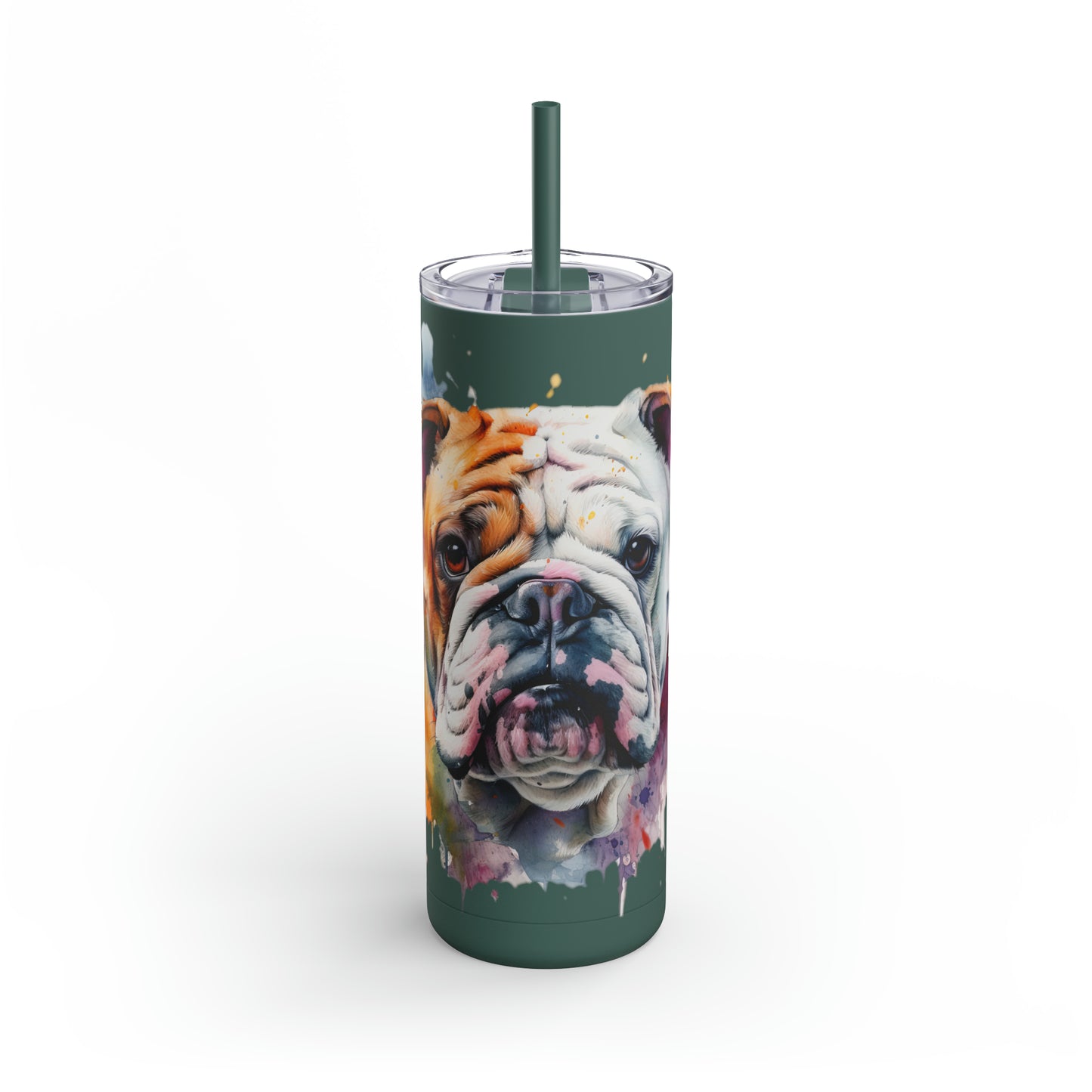 Bulldog 1 Maars Maker Skinny Matte Tumbler, 20oz