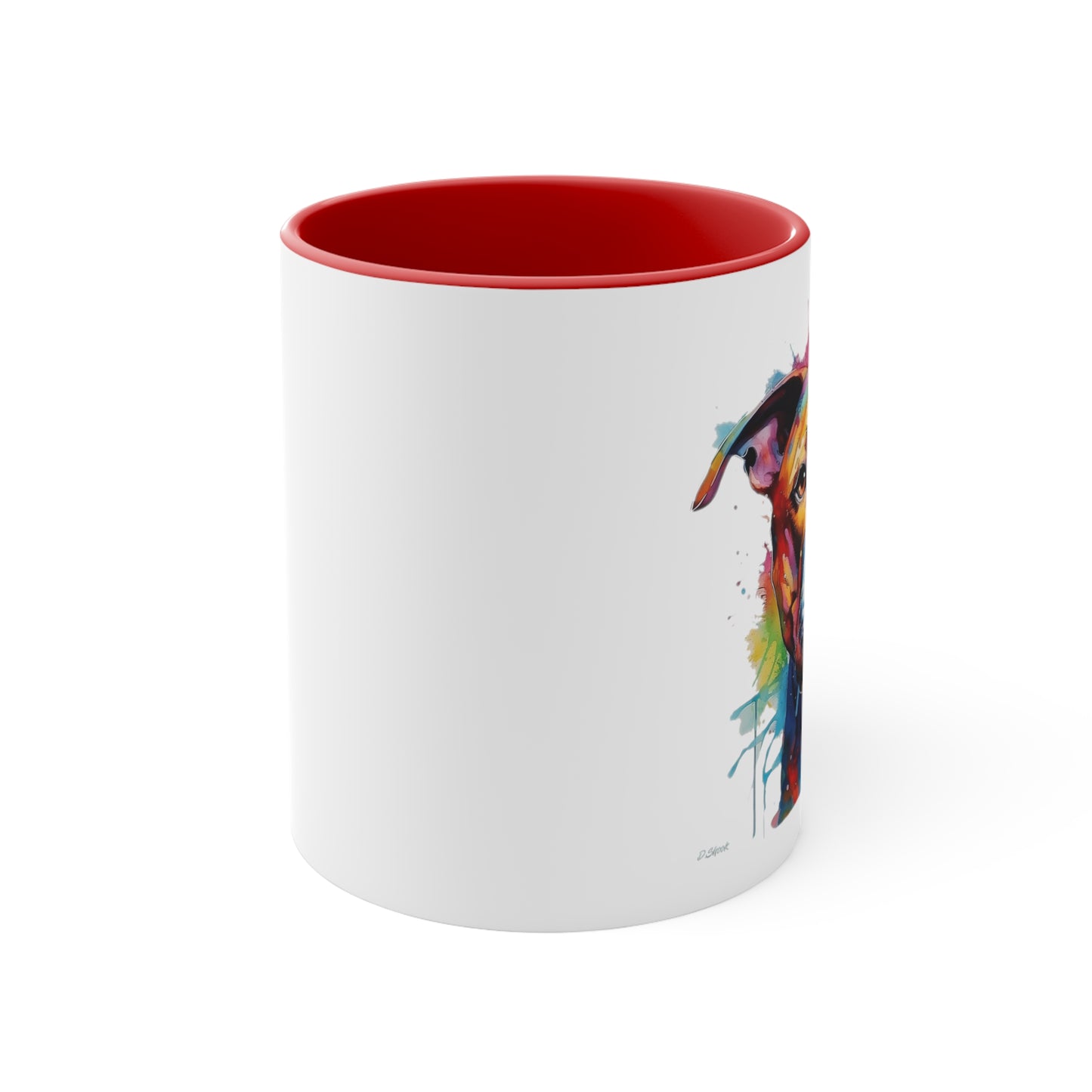 Pitbull 2 Accent Mugs