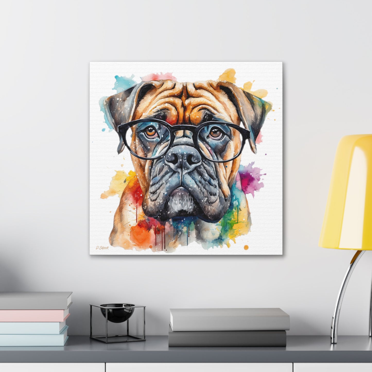 Bullmastiff 6 Canvas Gallery Wraps