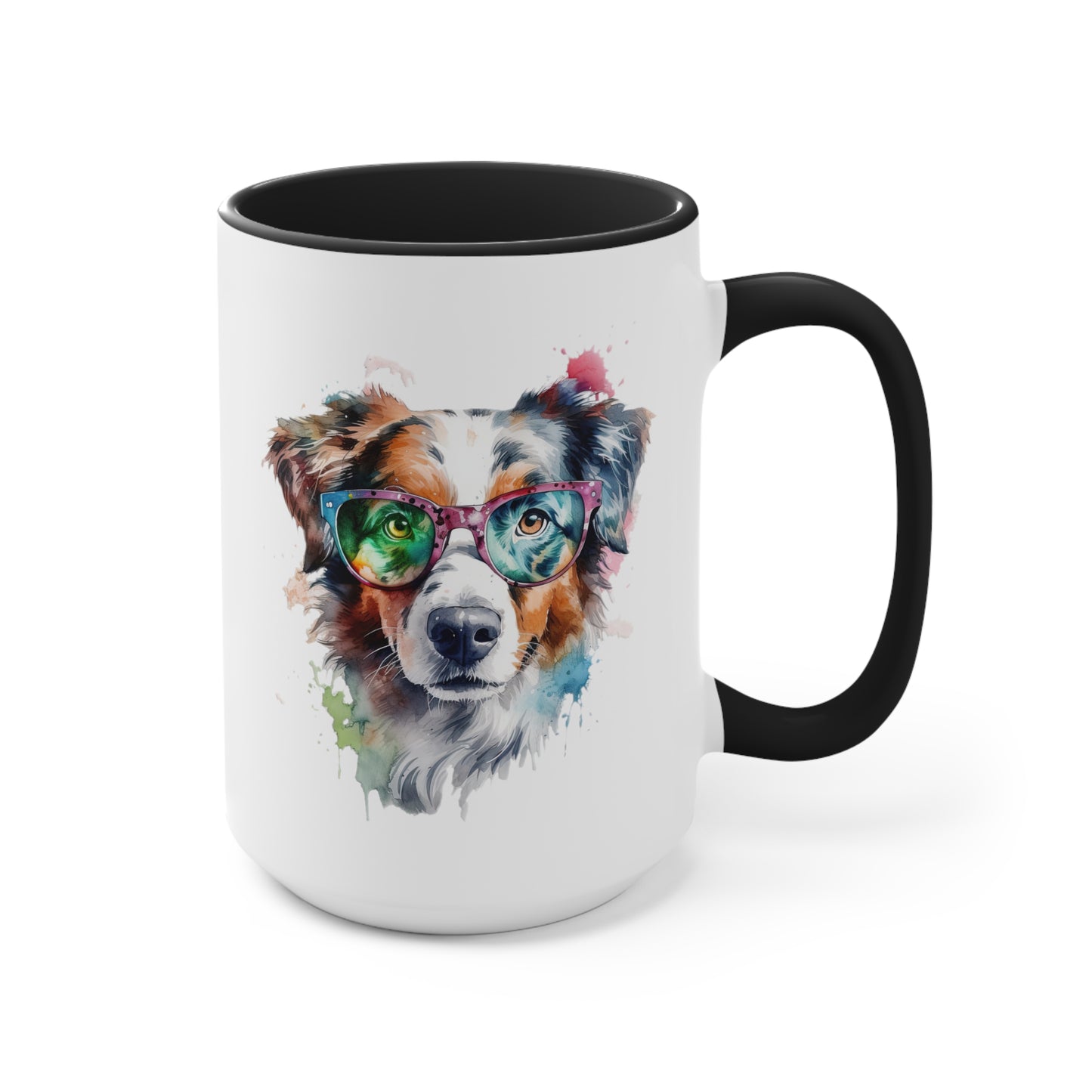 Australian Shepherd 5 Accent Mugs