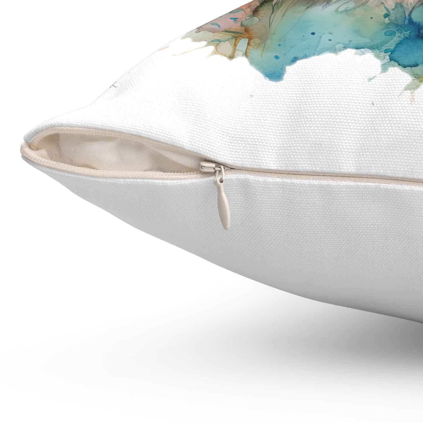 Chow Chow 2 Spun Polyester Square Pillow