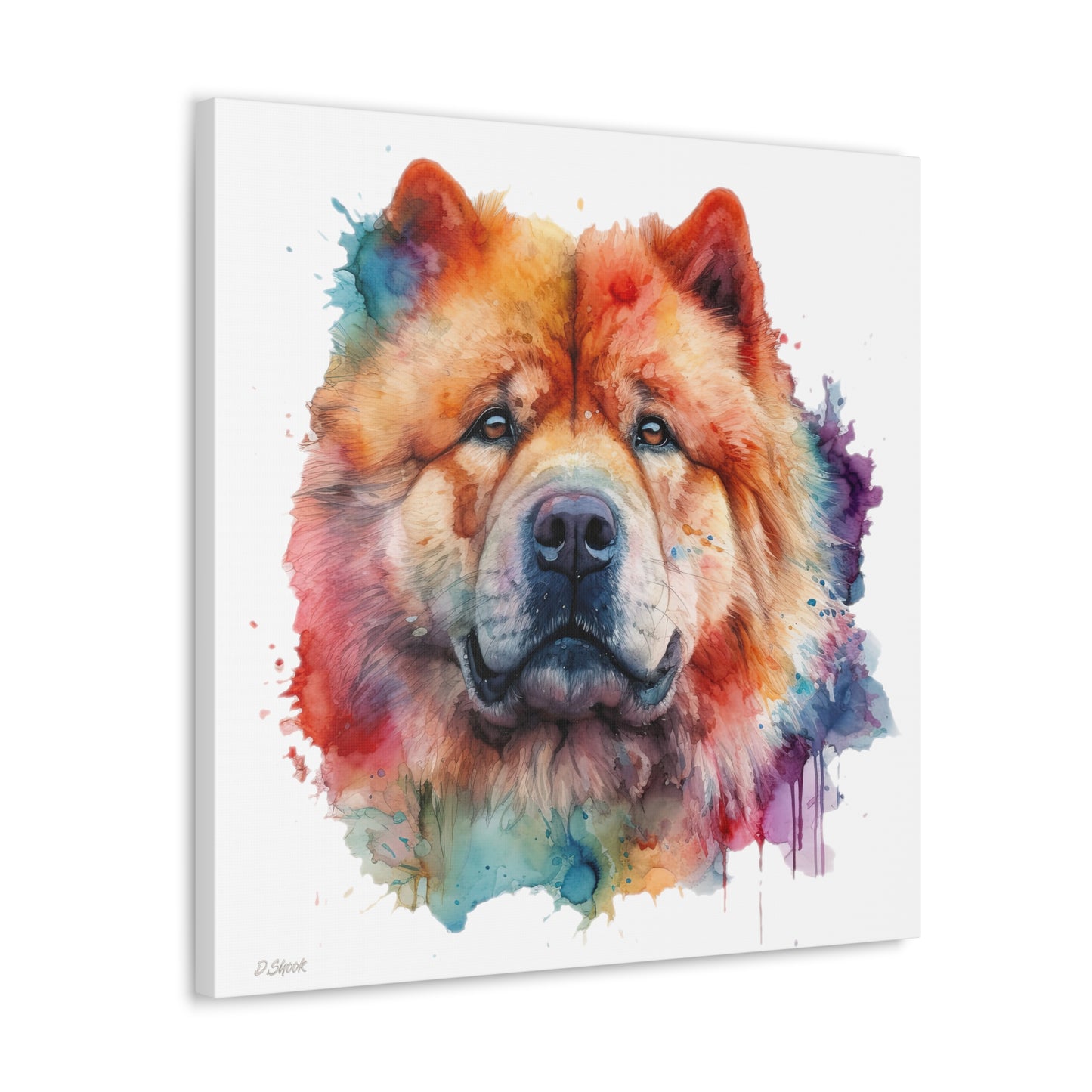 Chow Chow 2 Canvas Gallery Wraps