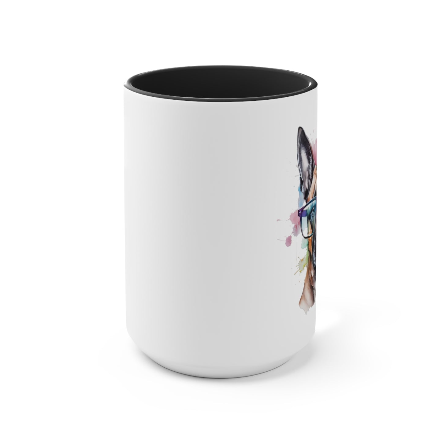 Belgium Malinois 5 Accent Mugs