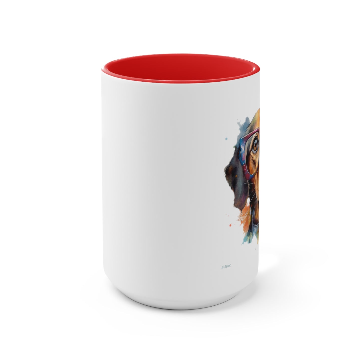 Dachshund 7 Accent Mugs