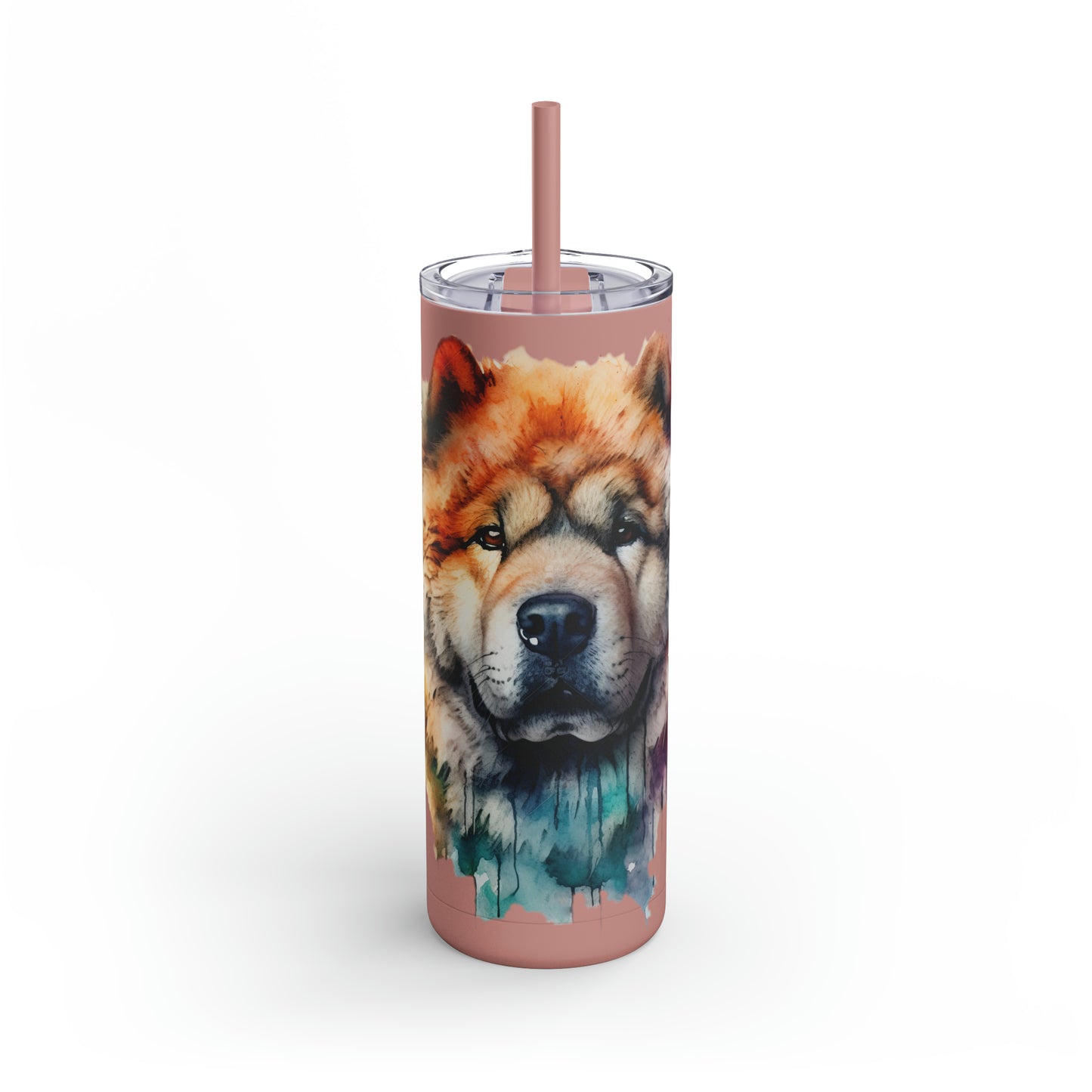 Chow Chow 3 Maars Maker Skinny Matte Tumbler, 20oz