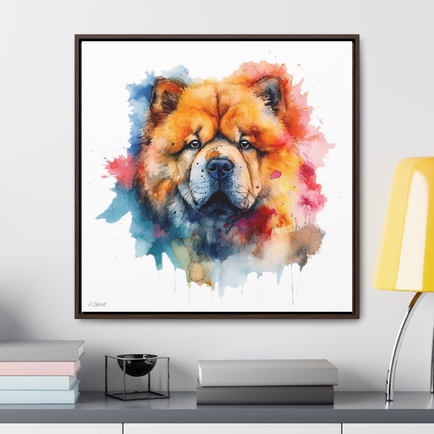 Chow Chow 1 Gallery Canvas Wraps, Square Frame