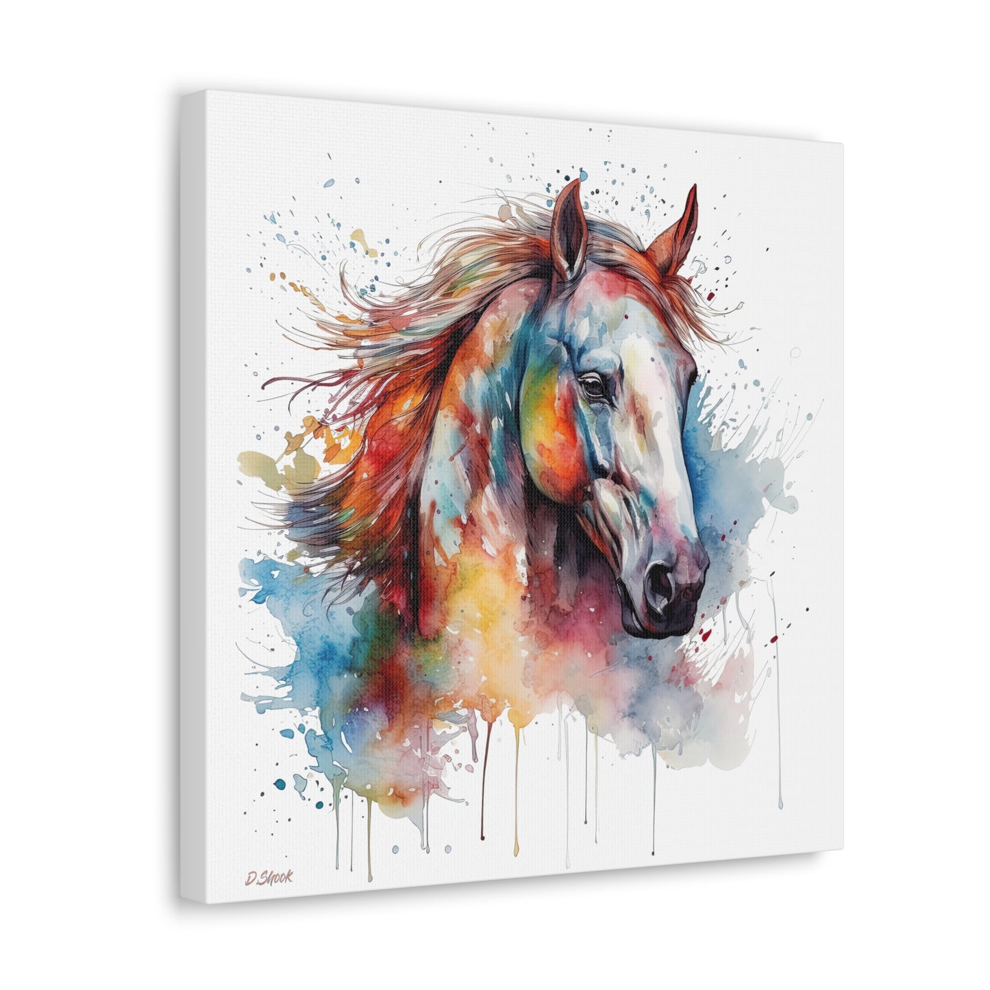 Horse Rescue 12 Canvas Gallery Wraps