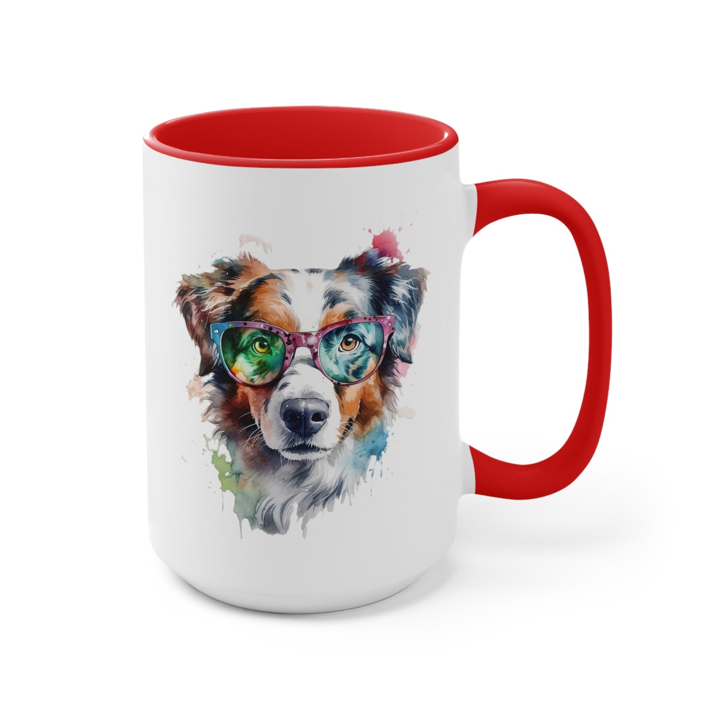 Australian Shepherd 5 Accent Mugs