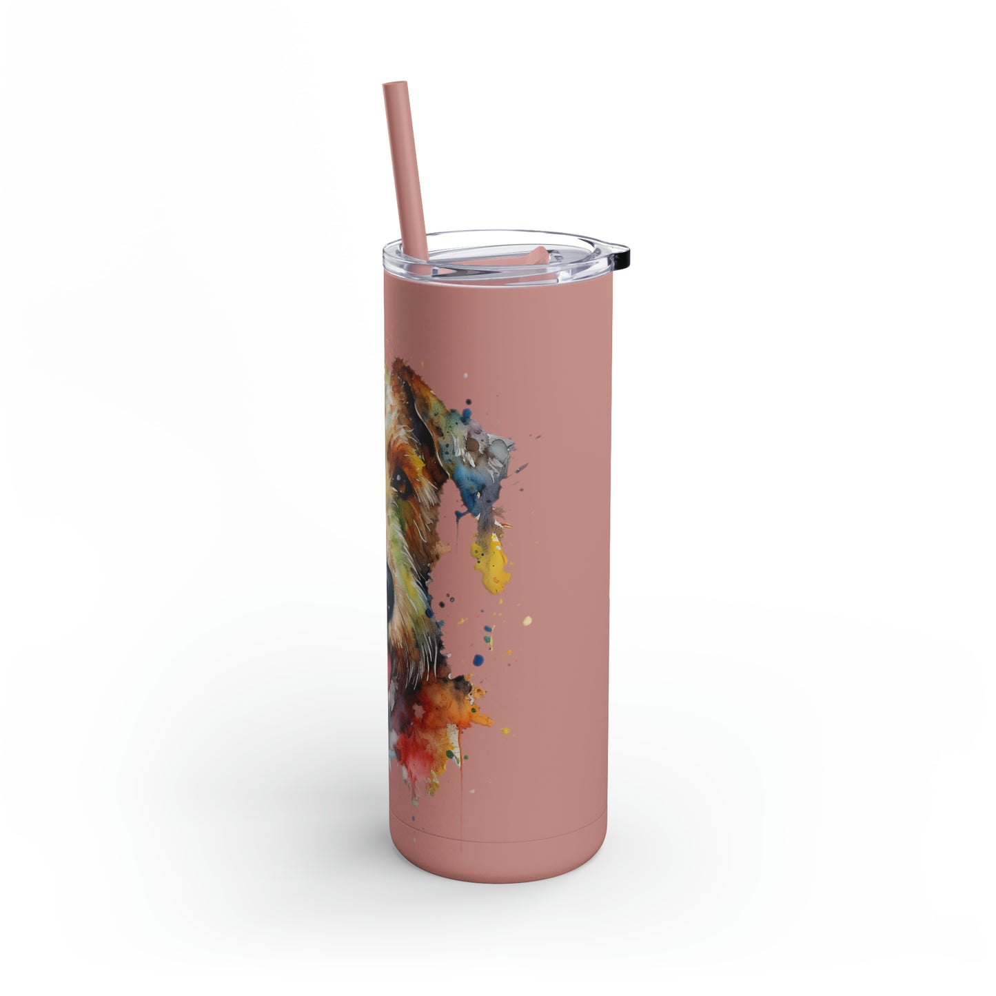 Airedale Terrier 1 Maars Maker Skinny Matte Tumbler, 20oz