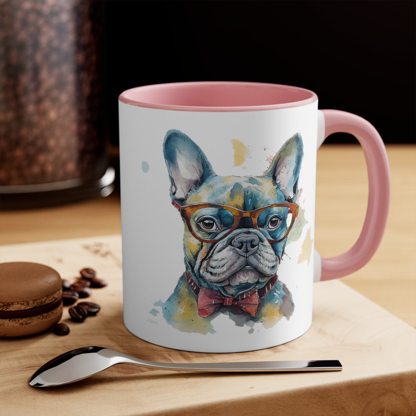 French Bulldog 5 Accent Mugs
