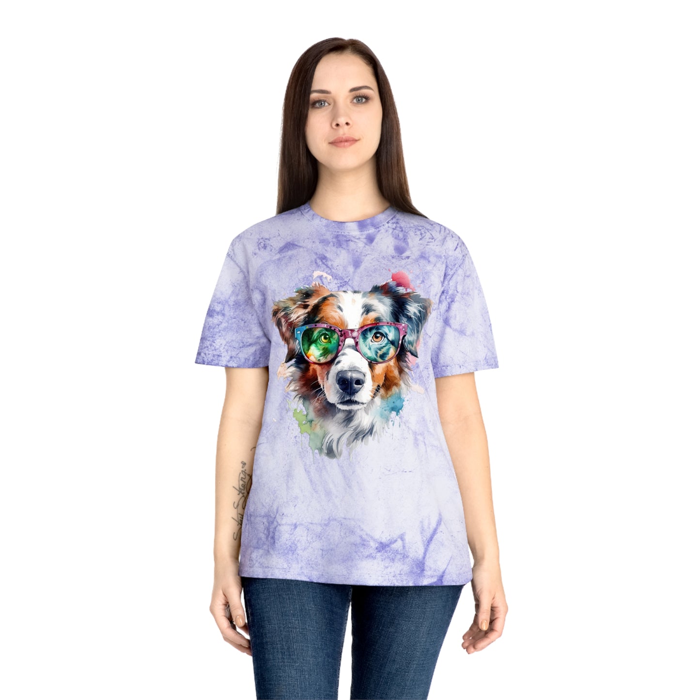 Australian Shepherd 5 Unisex Color Blast T-Shirt