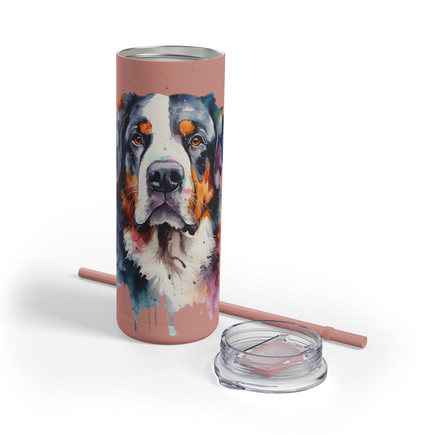 Greater Swiss Mountain Dog 3B Maars Maker Skinny Matte Tumbler, 20oz