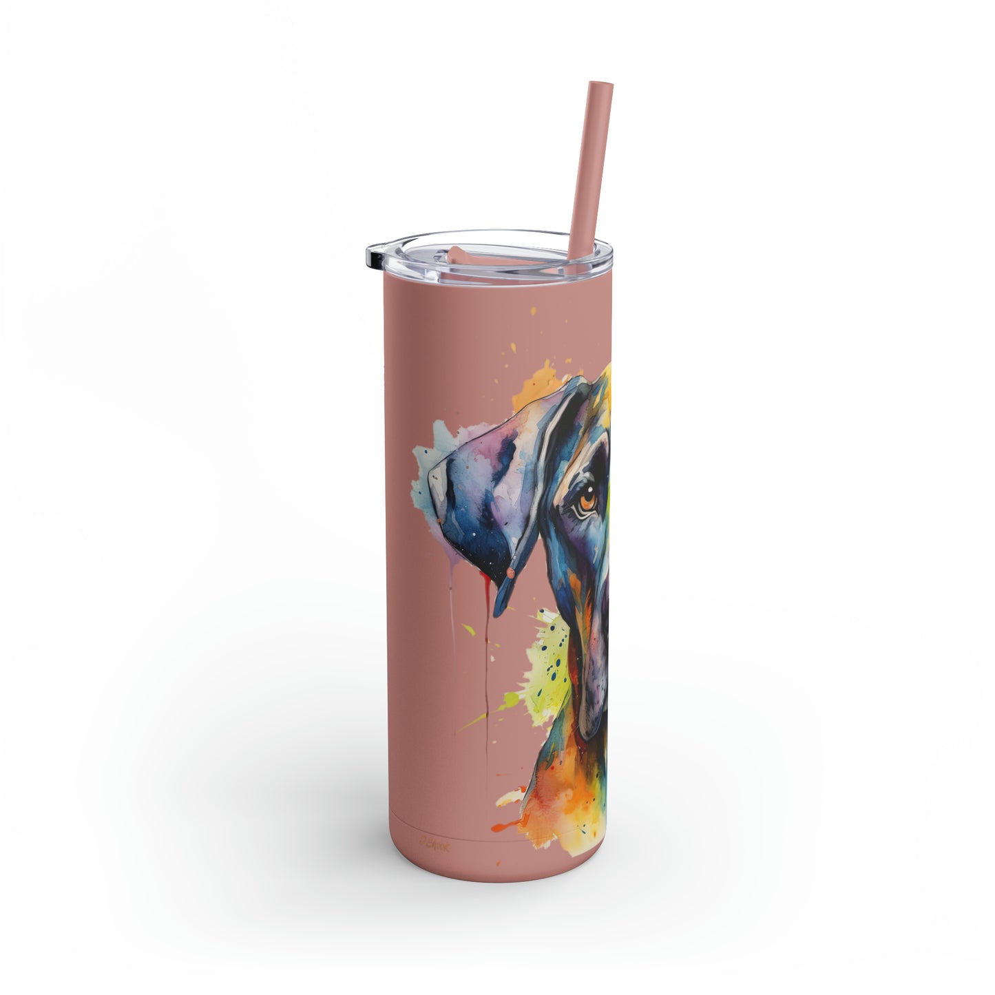 Great Dane 2 Maars Maker Skinny Matte Tumbler, 20oz