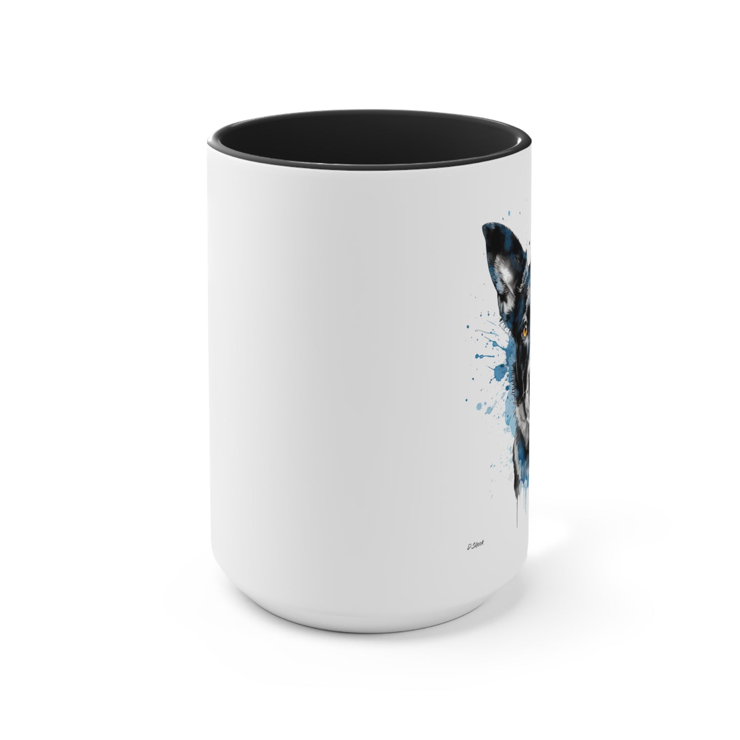 Blue Heeler 3 Accent Mugs